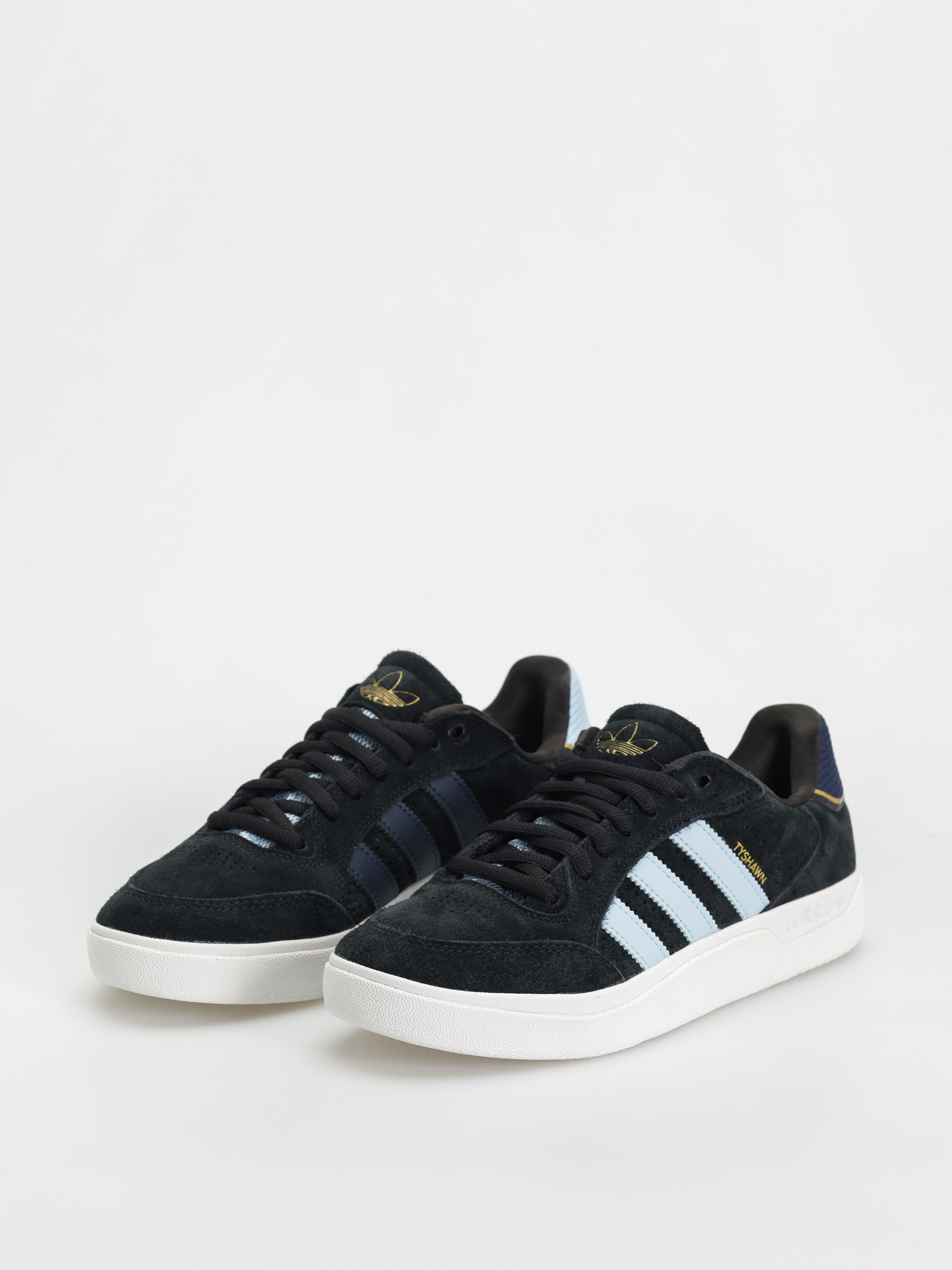 adidas Tyshawn Low Schuhe (cblack/clesky/conavy)
