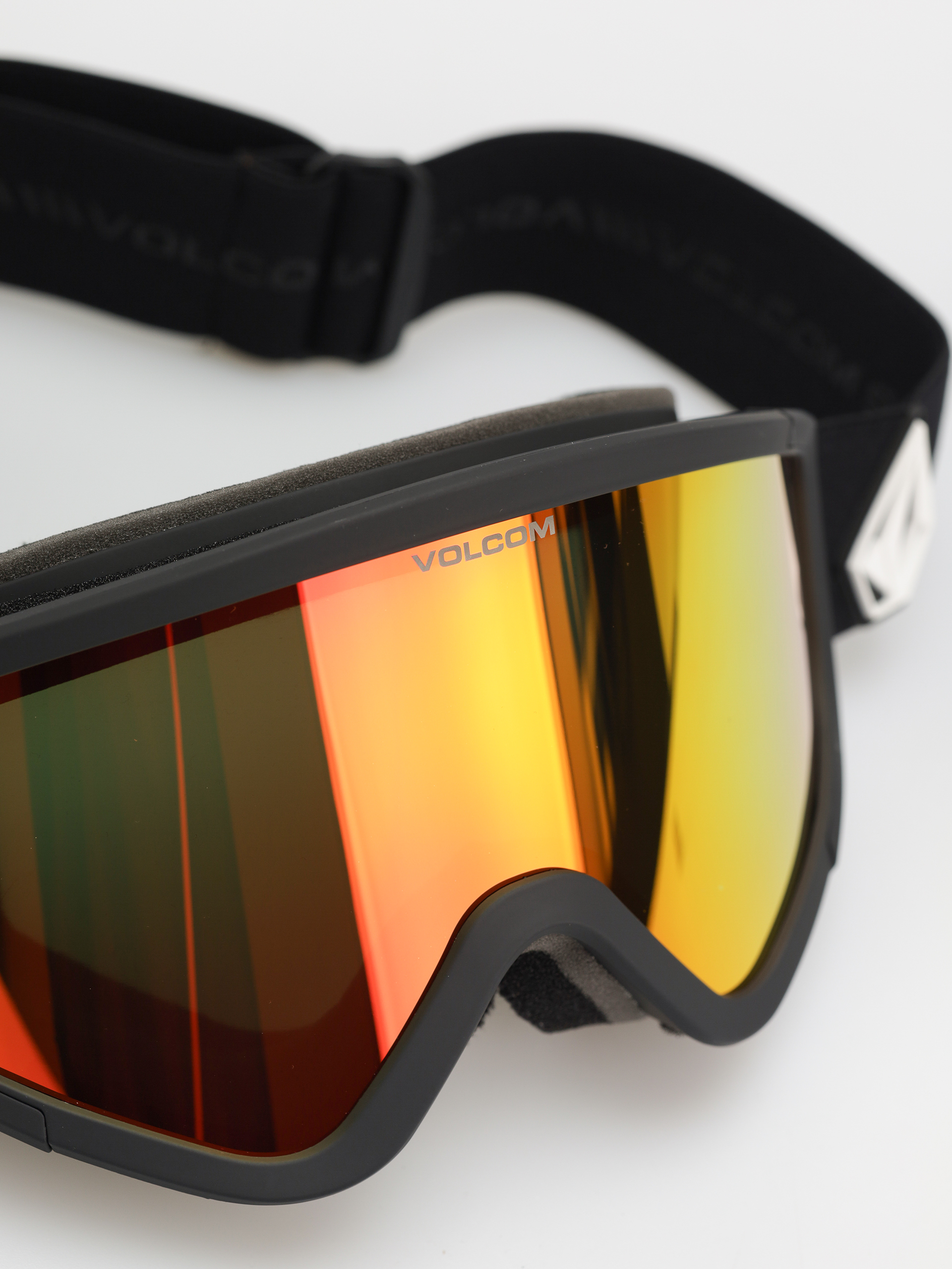 Volcom Attunga Goggle (matte black/red chrome+bl yellow)