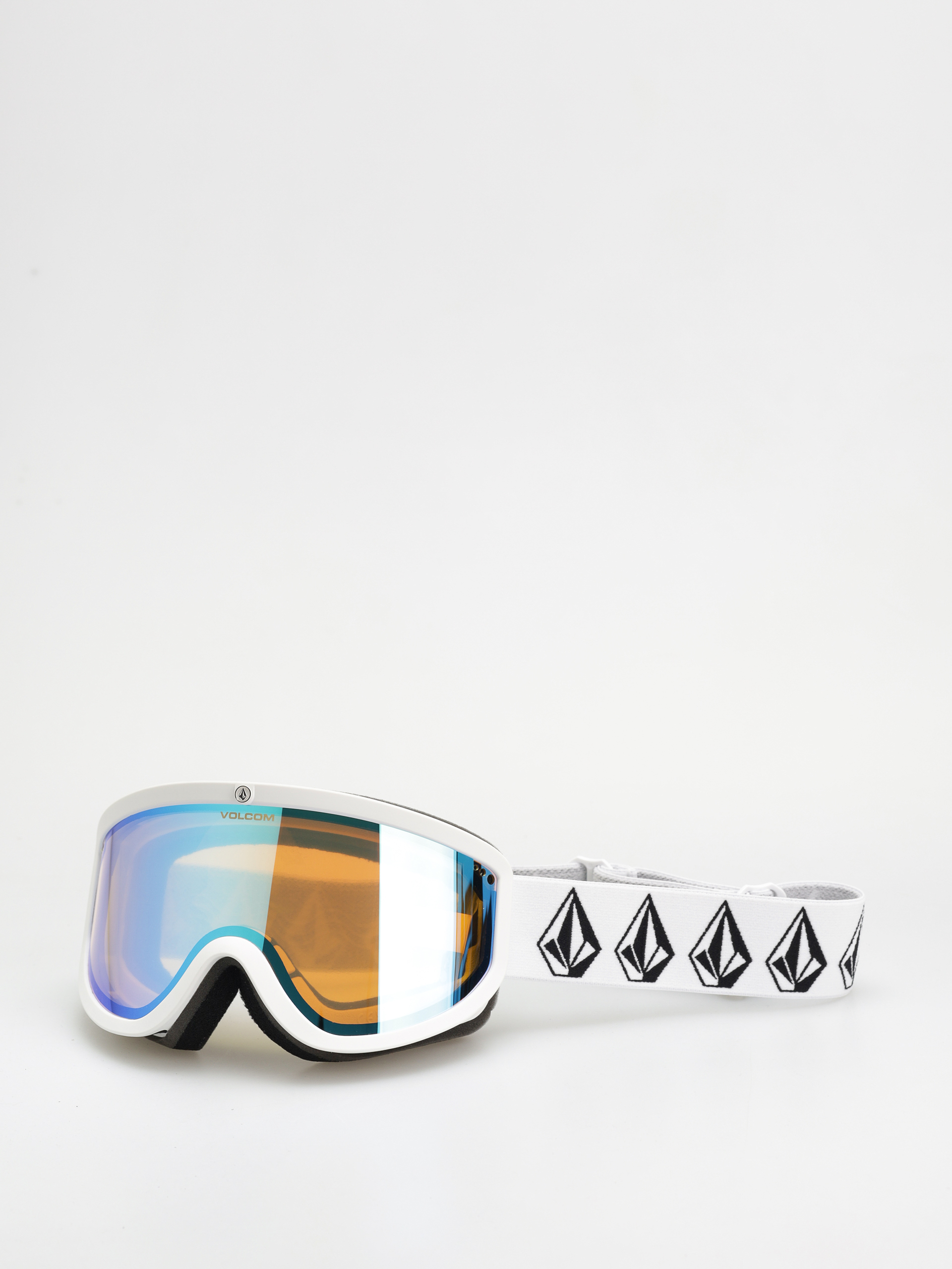 Volcom Footprints Goggle (matte white stone/ice chrome+bl dark grey)