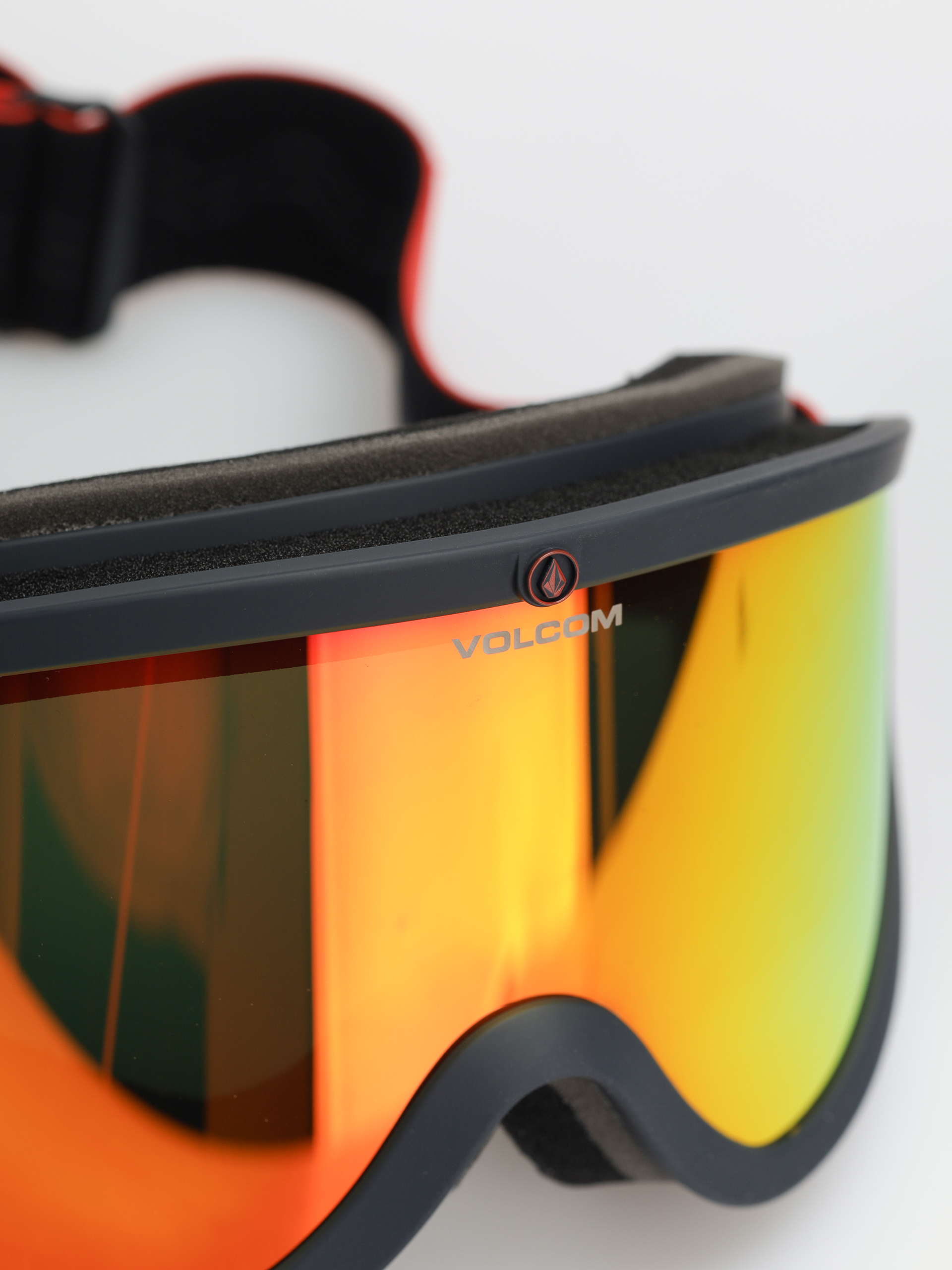 Volcom Footprints Goggles (cms cbt/red chrome+bl rose)