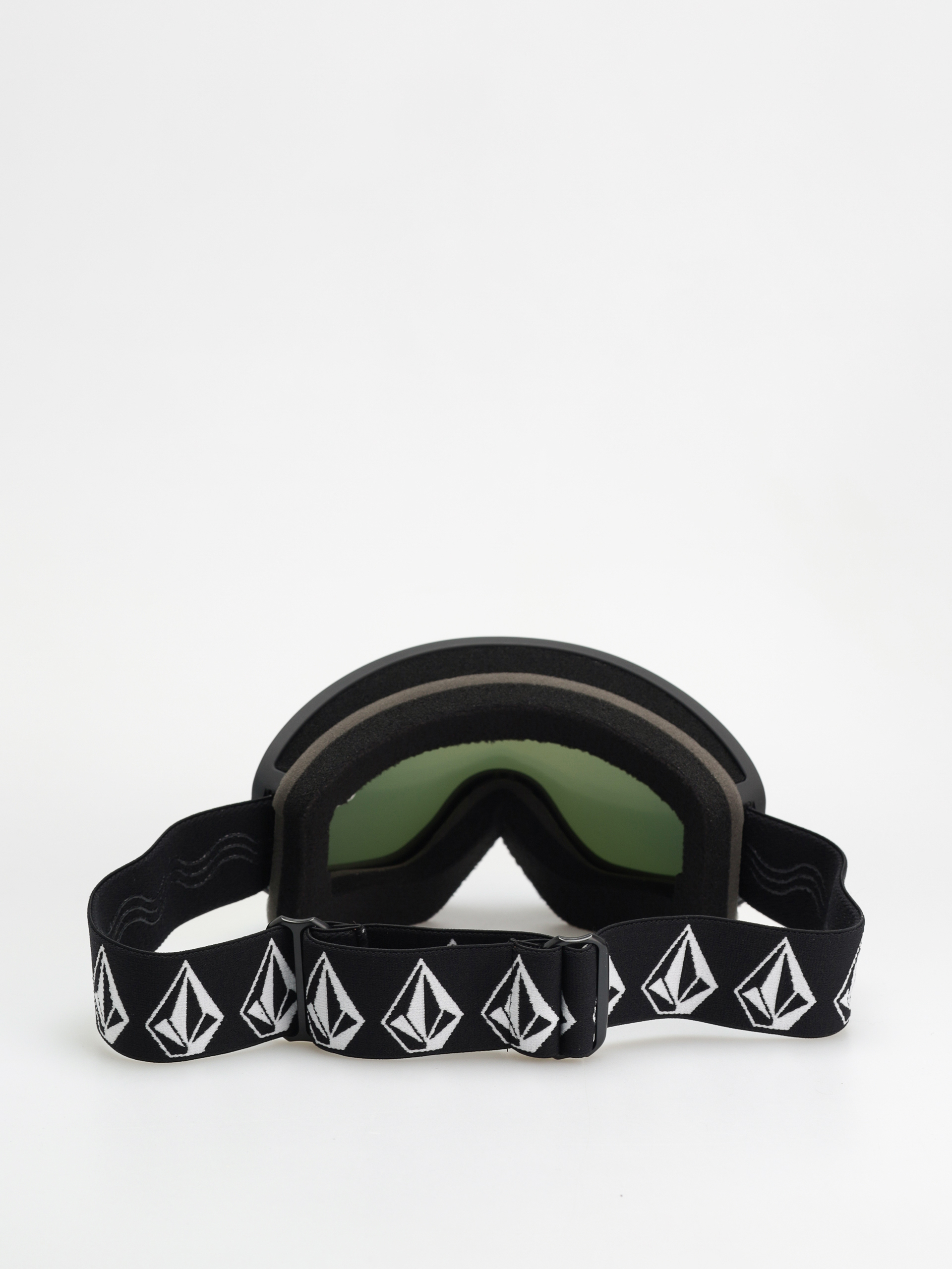 Volcom Footprints Goggle (matte black stone/red chrome+bl yellow)