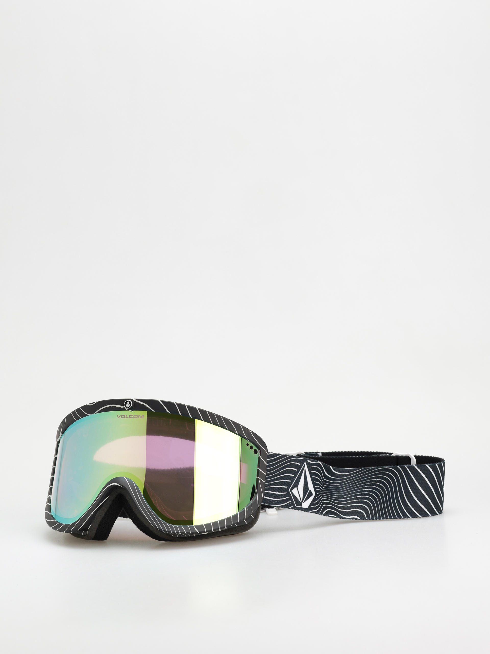 Volcom Footprints Goggle (op art/gold chrome+bl rose)