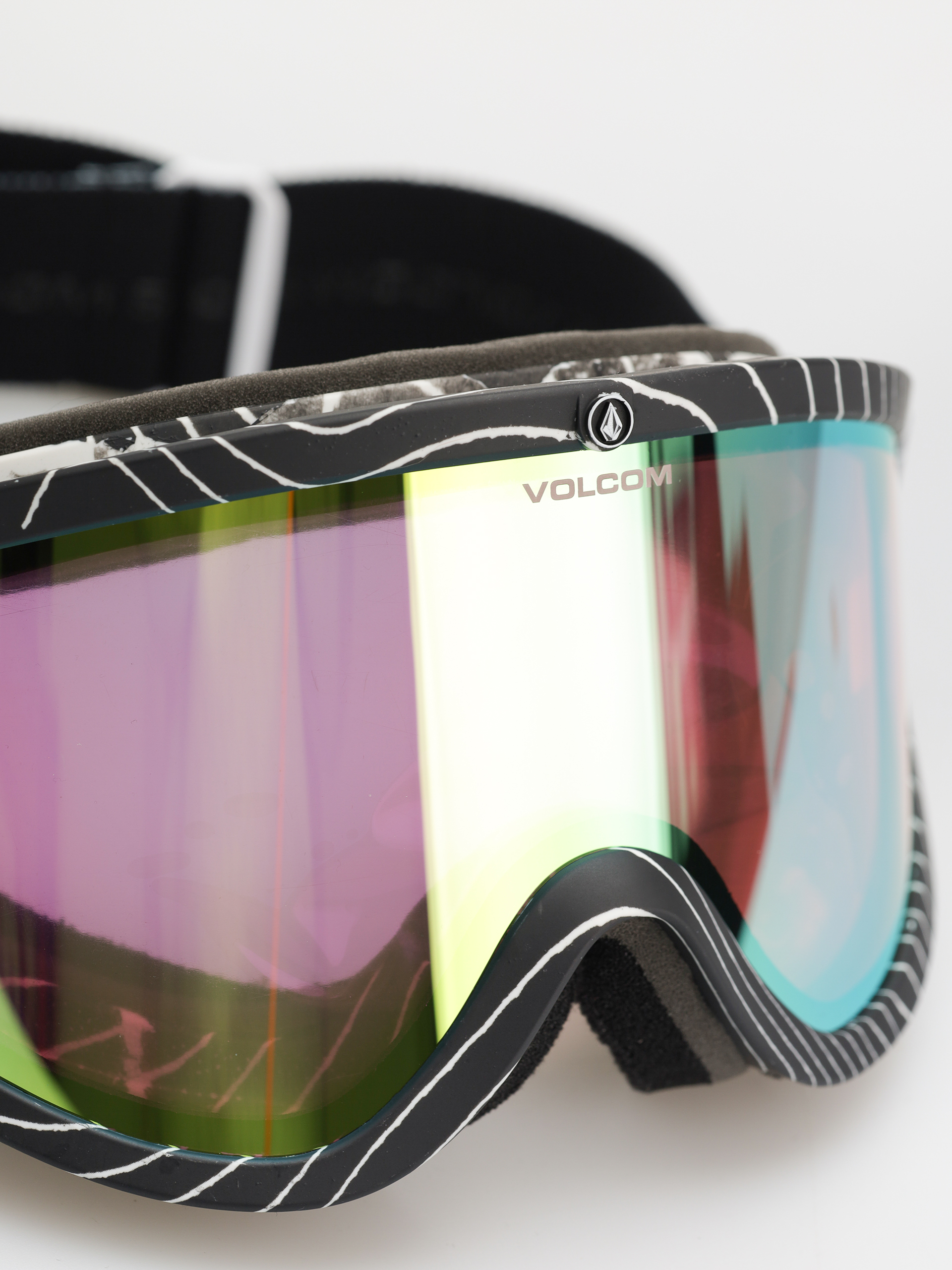Volcom Footprints Goggle (op art/gold chrome+bl rose)