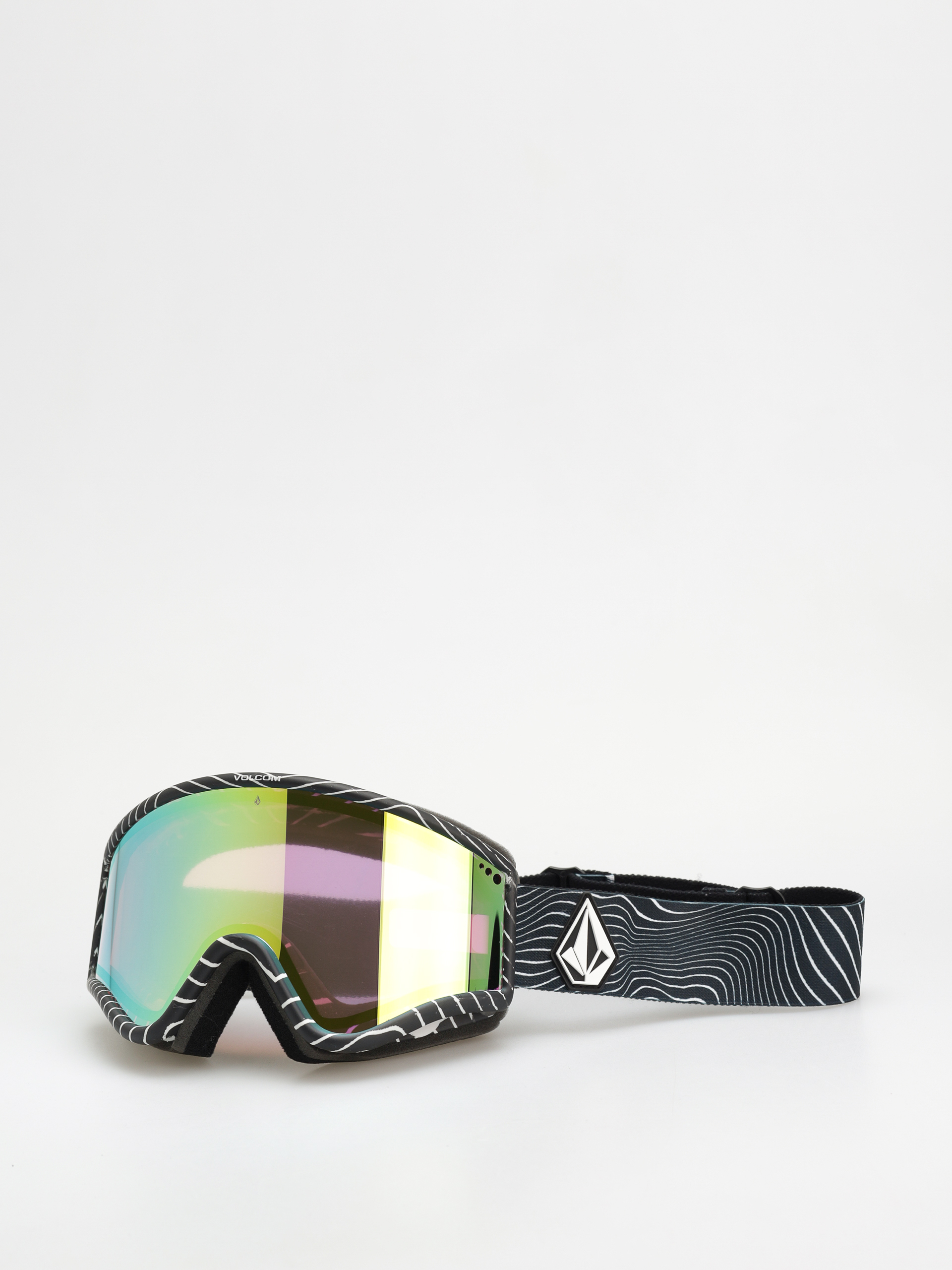 Volcom Yae Goggle (op art/gold chrome+bl rose)