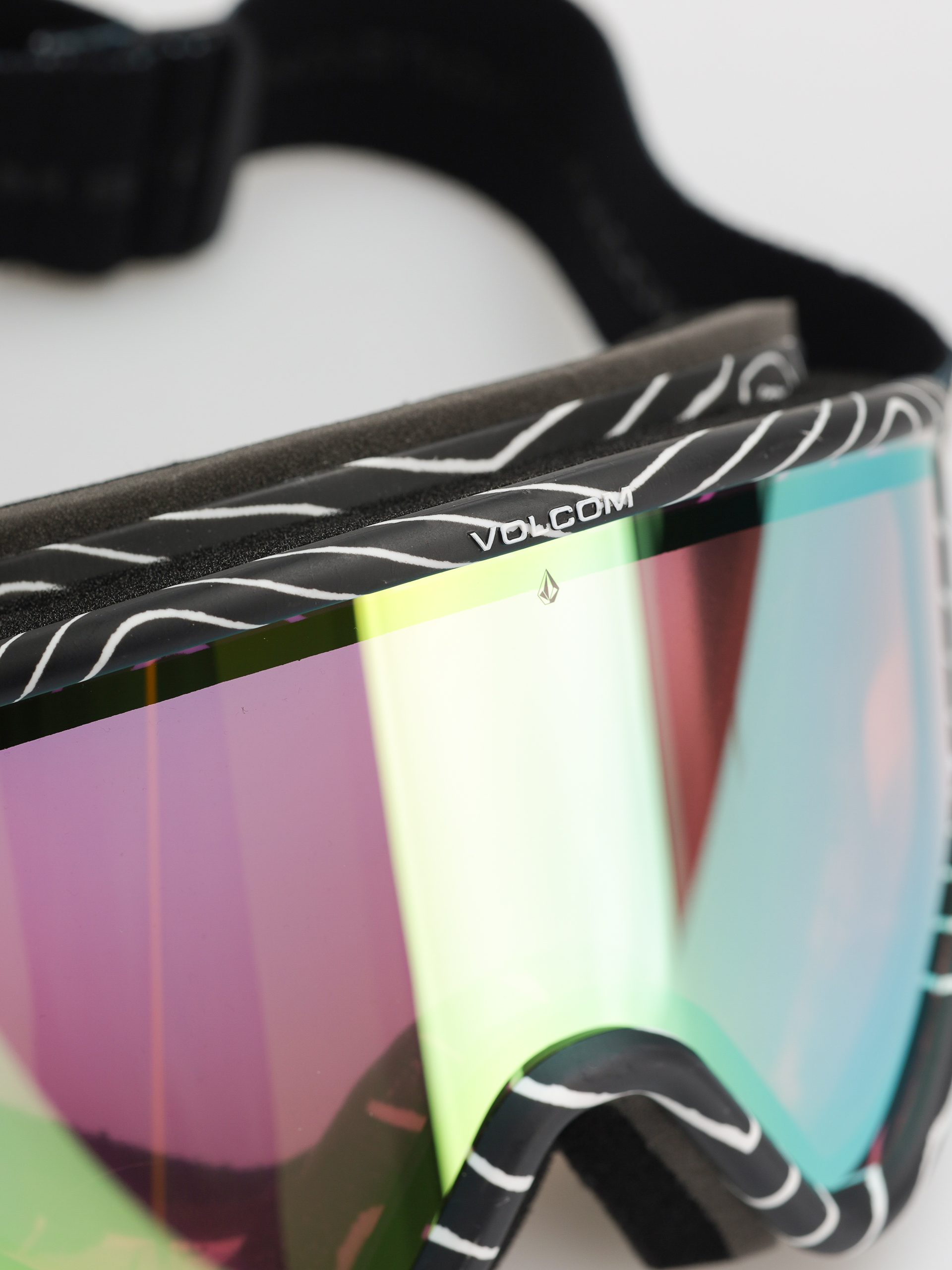 Volcom Yae Goggle (op art/gold chrome+bl rose)