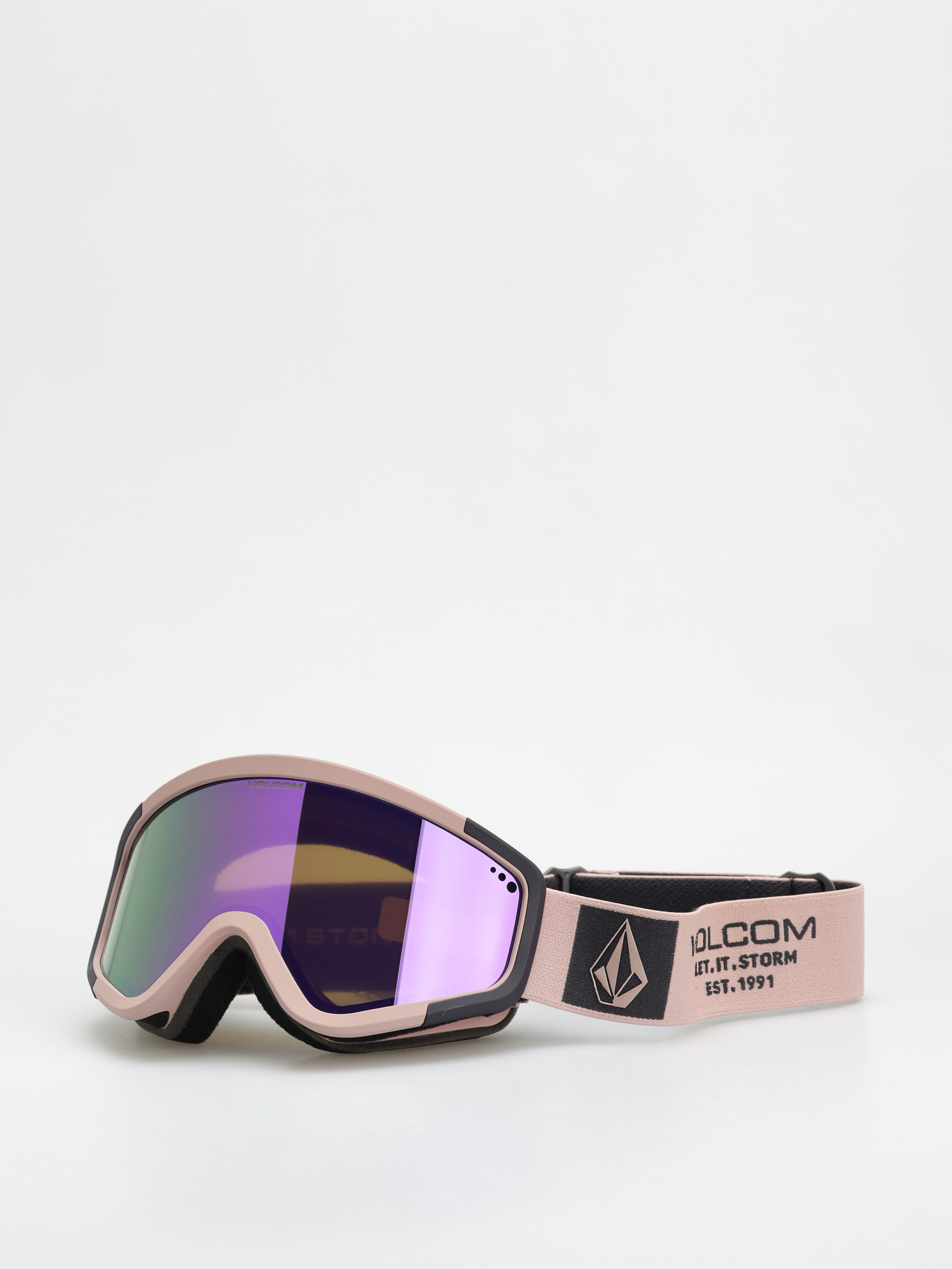 Volcom Attunga Goggles - black (op art/gold chrome+bl rose)