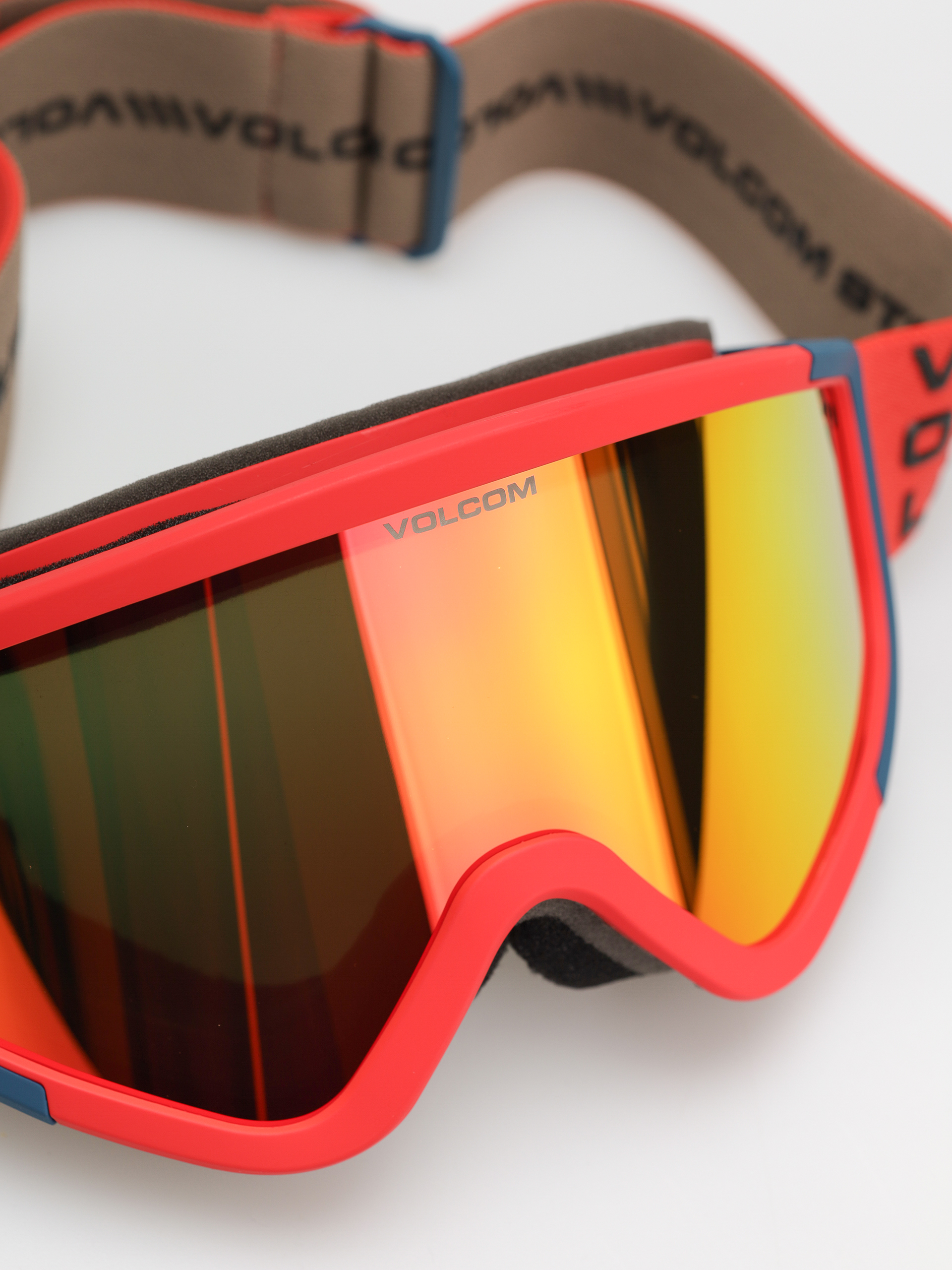 Volcom Attunga Goggles (cms cbt/red chrome+bl rose)