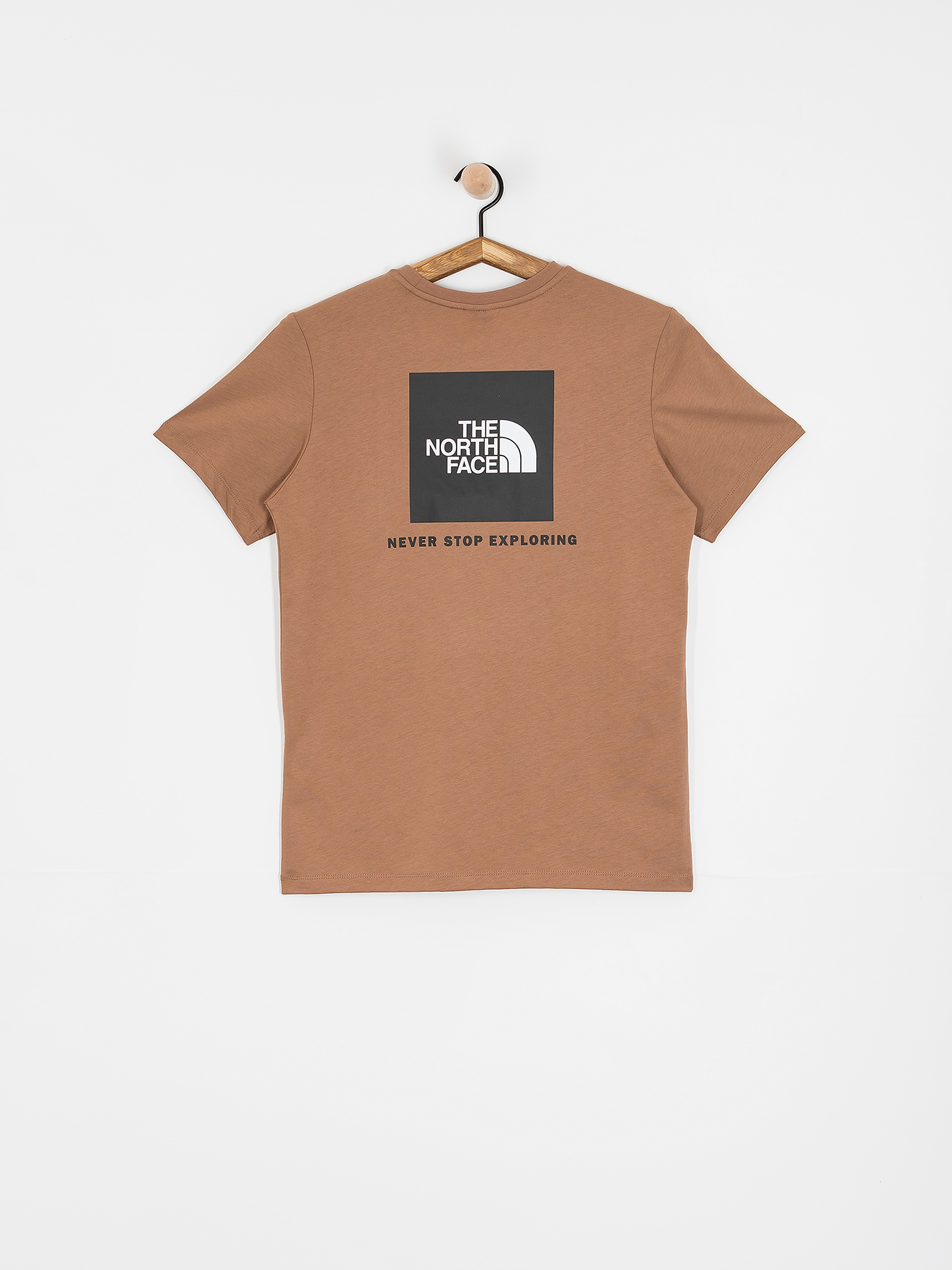 The North Face Box Nse Relaxed Wmn T-Shirt (latte/tnf white)