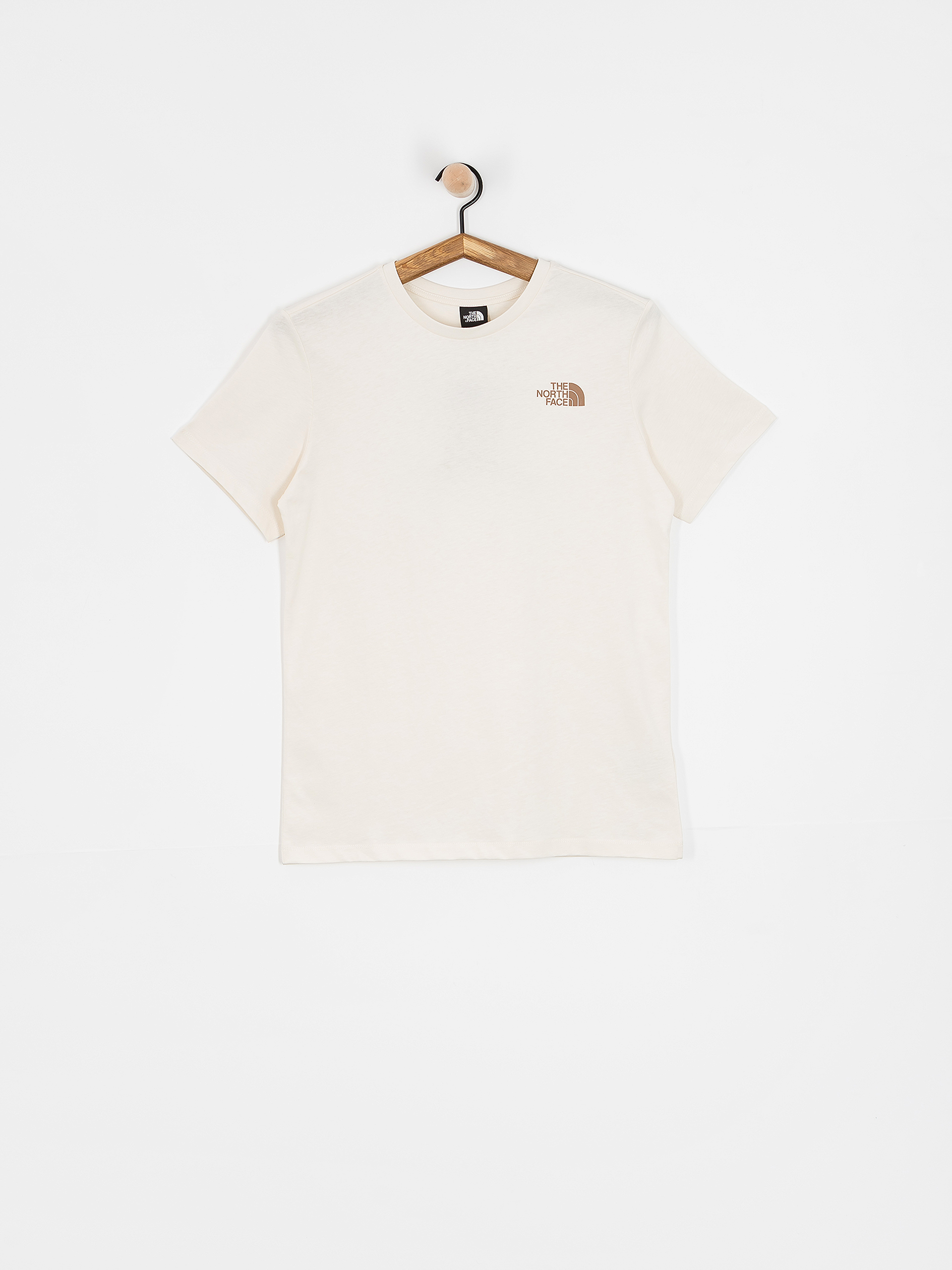 The North Face Box Nse Relaxed Wmn T-Shirt (white dune/latte)