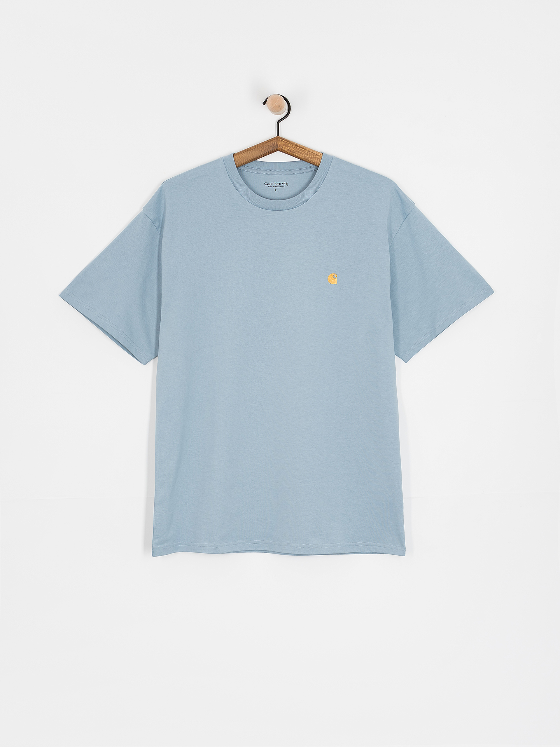 Carhartt WIP Chase T-Shirt (frosted blue/gold)