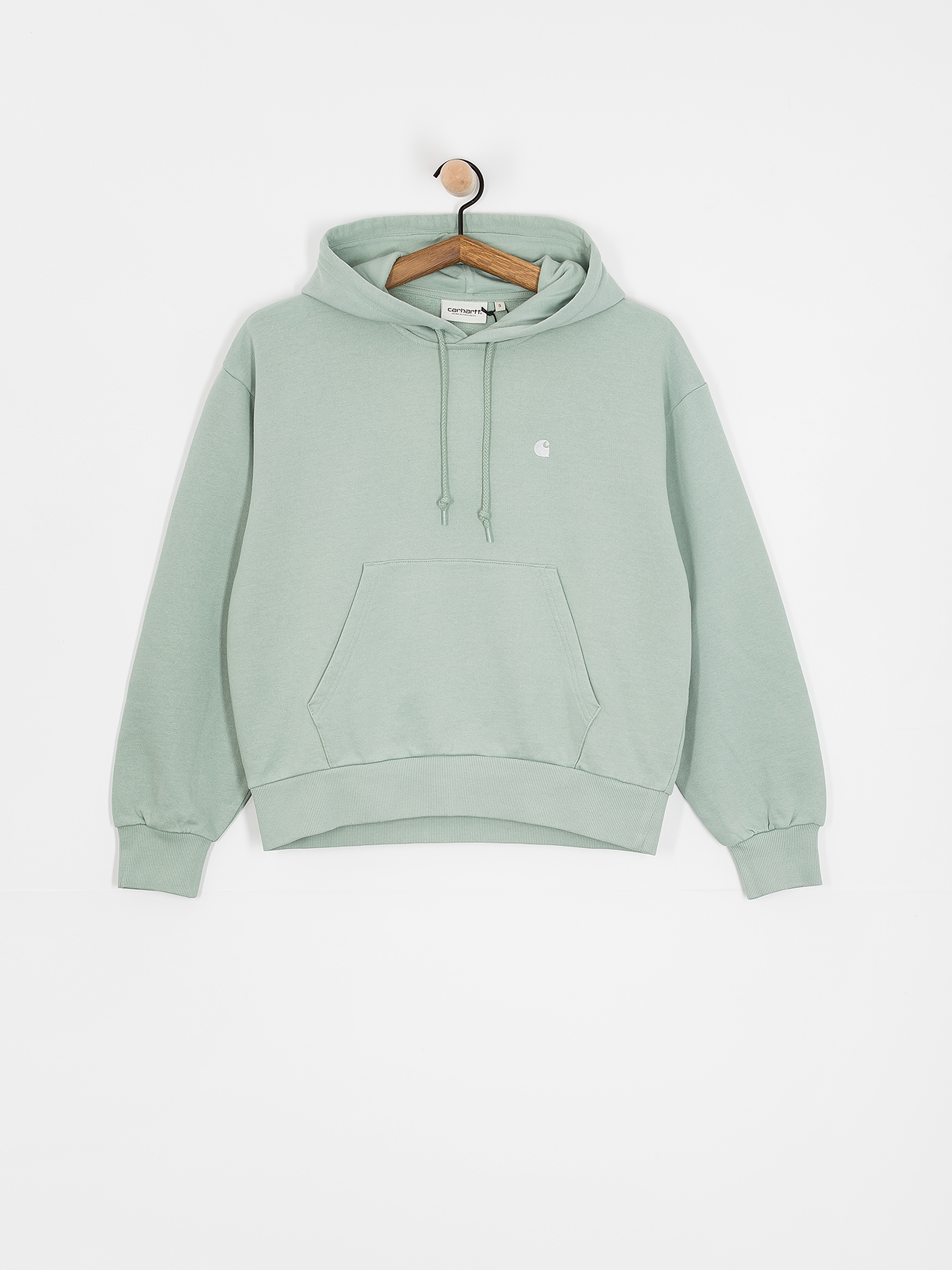 Carhartt WIP Casey HD Wmn Hoodie (frosted green/silver)