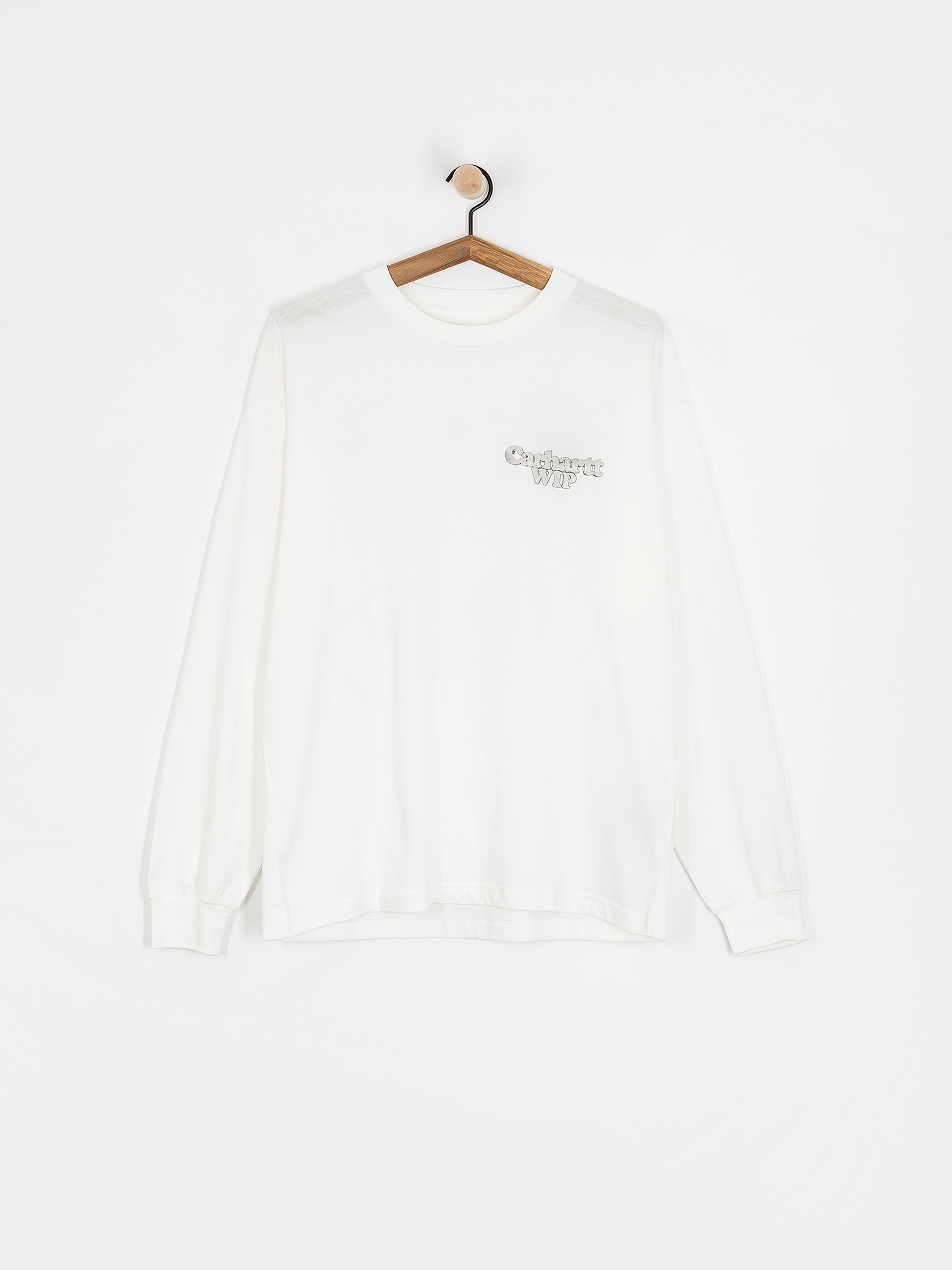 Carhartt WIP Chain Link Longsleeve (white/silver)