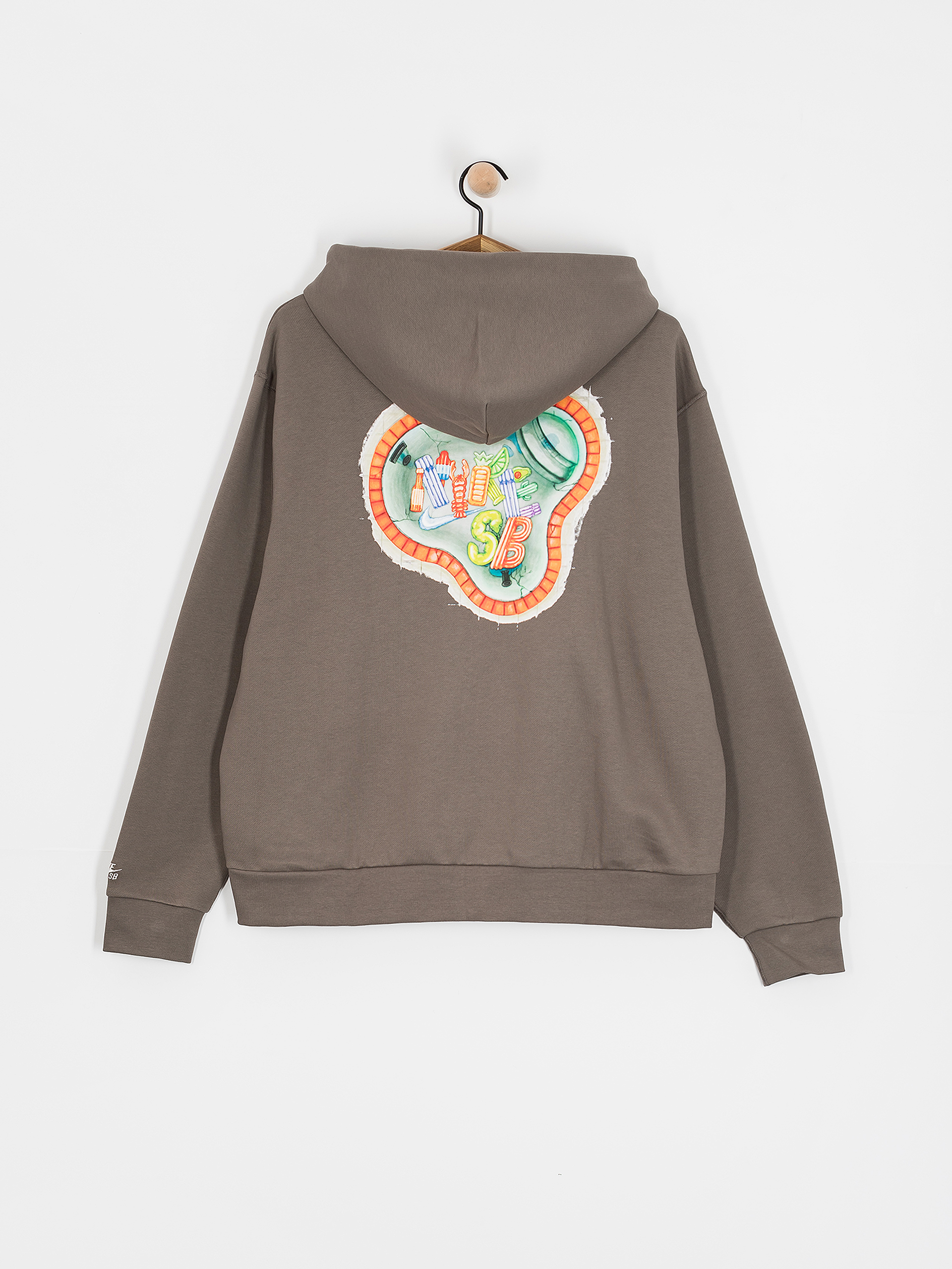 nike sb floral print hoodie