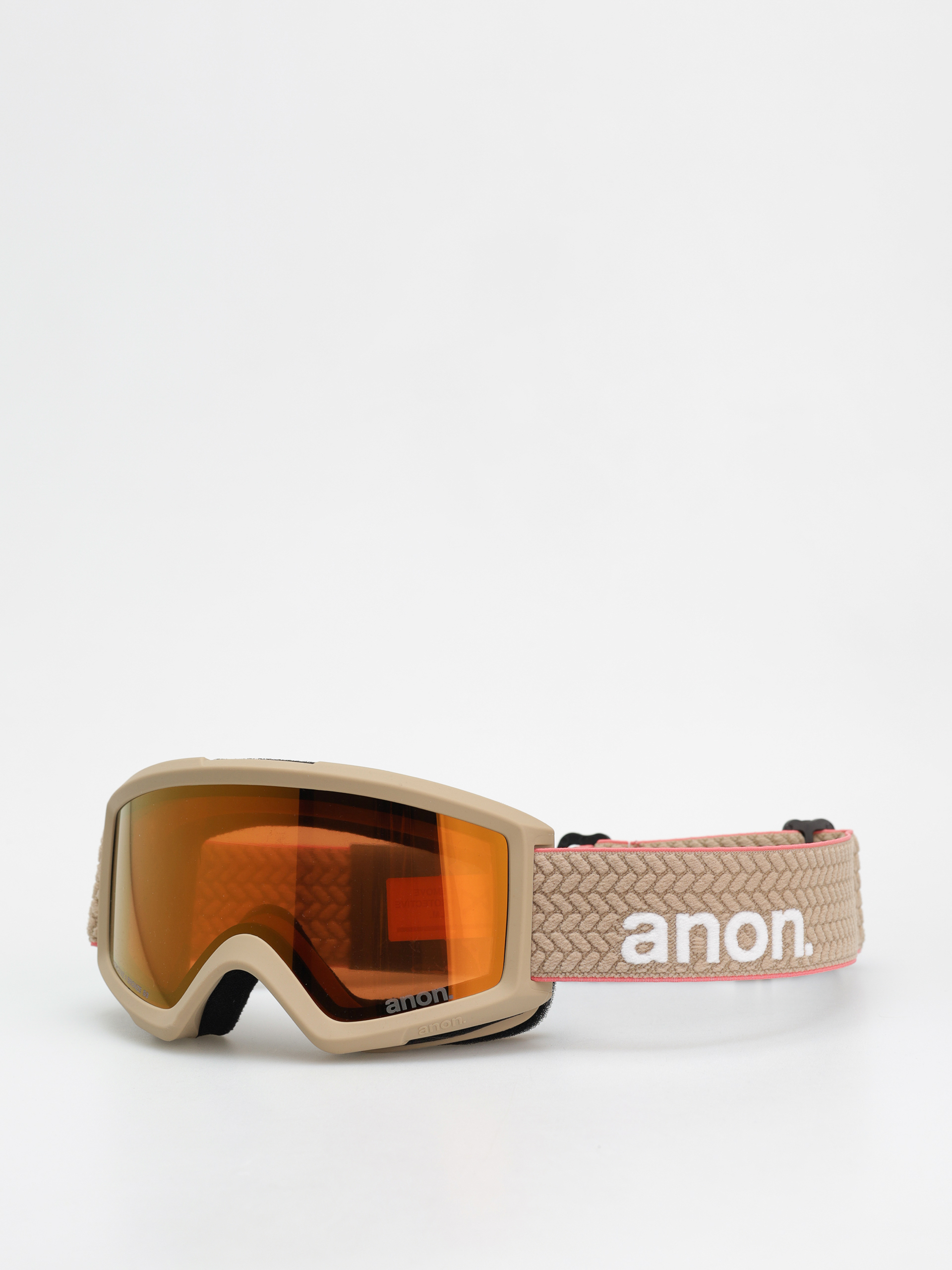 Anon Helix 2.0 Goggles - beige, orange (summit taupe/perceive sunny ...