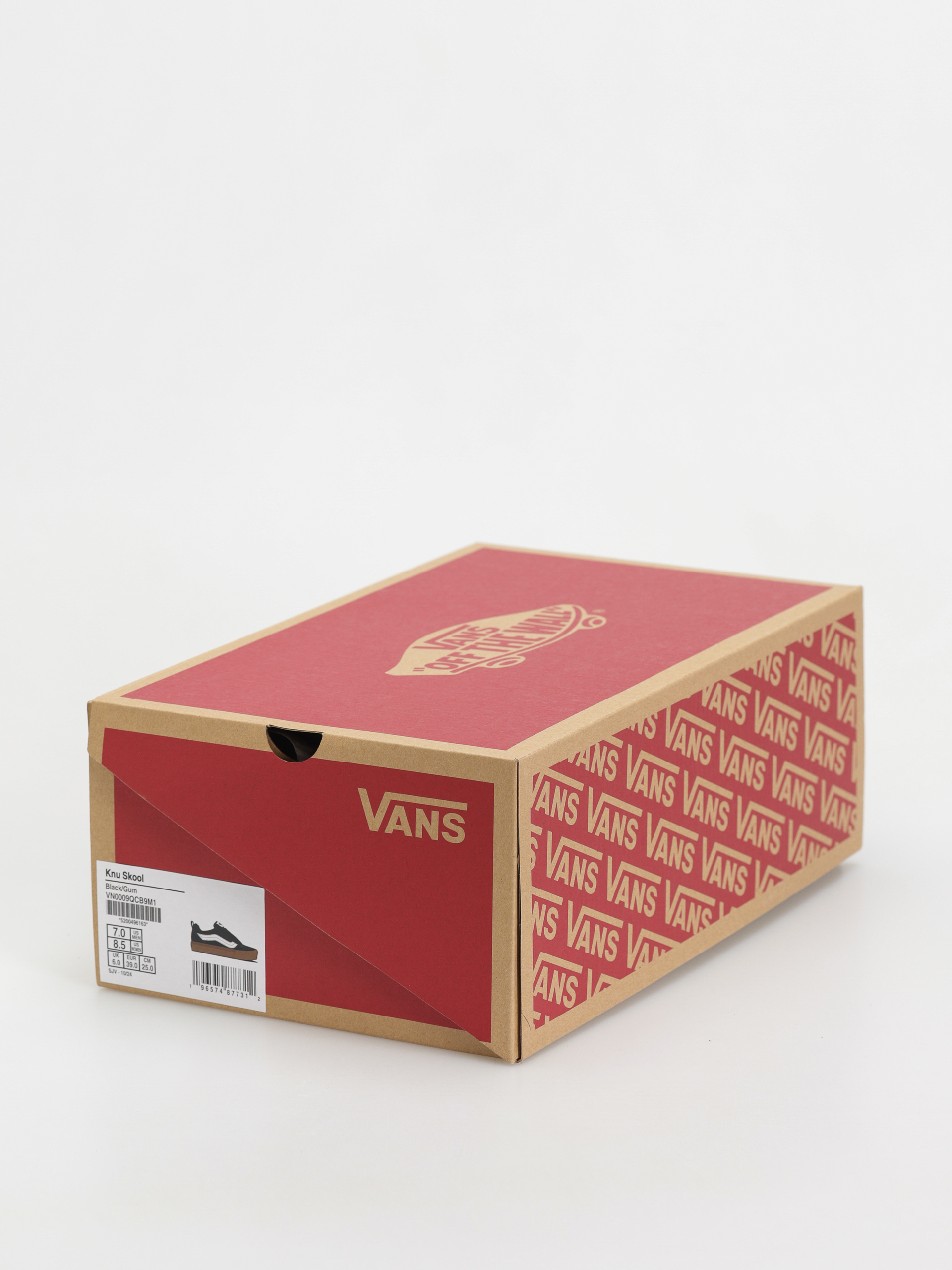 Vans Knu Skool Shoes (black/gum)
