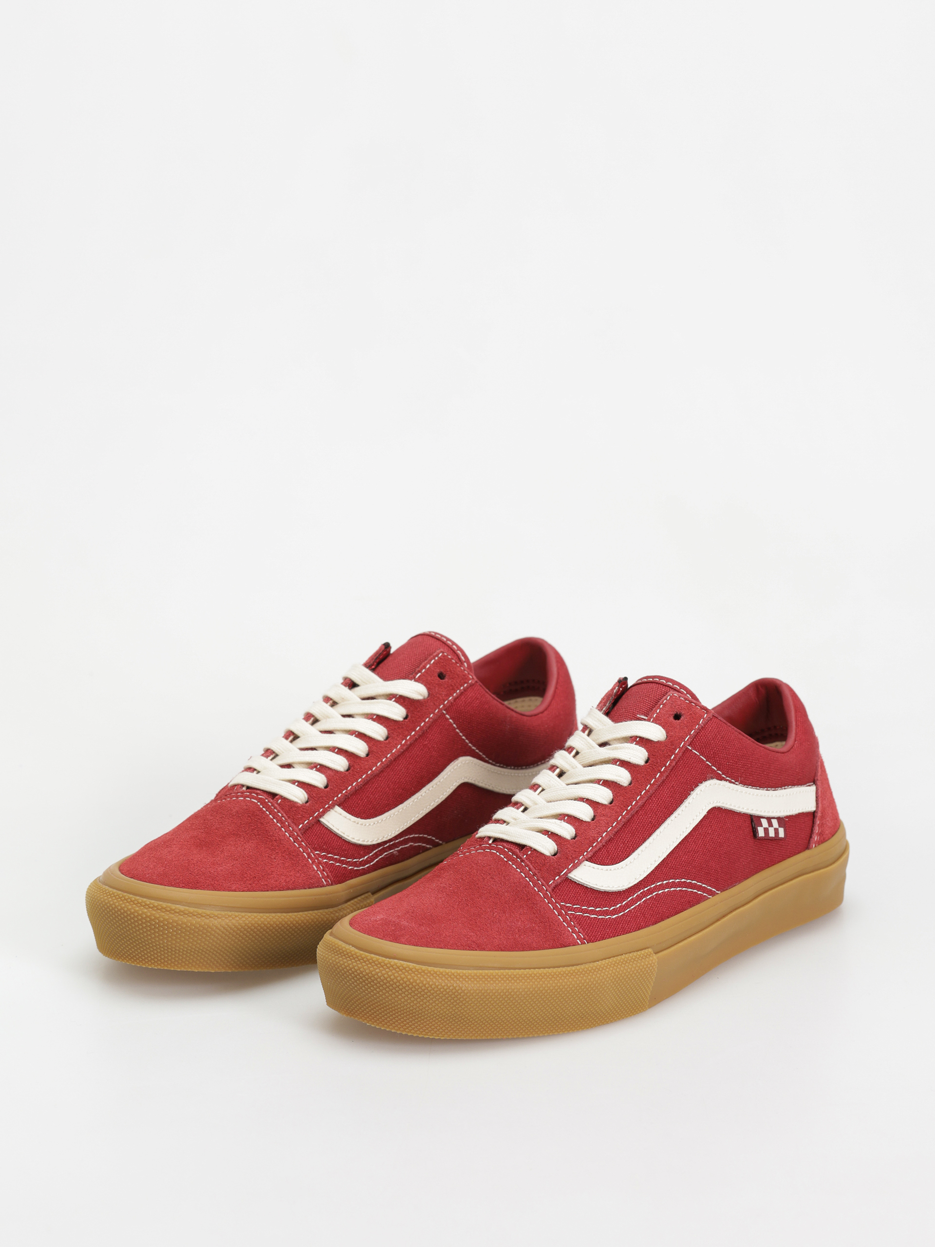 Vans Skate Old Skool Shoes (red/gum)