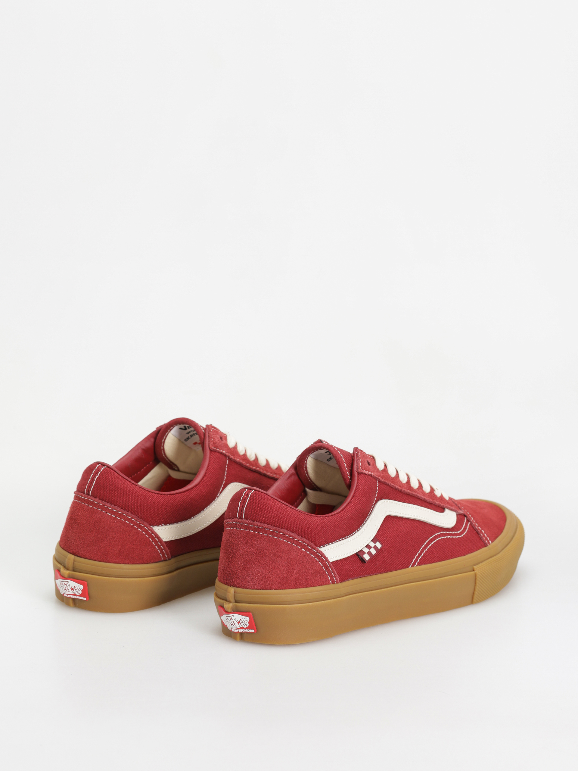 Vans Skate Old Skool Shoes (red/gum)