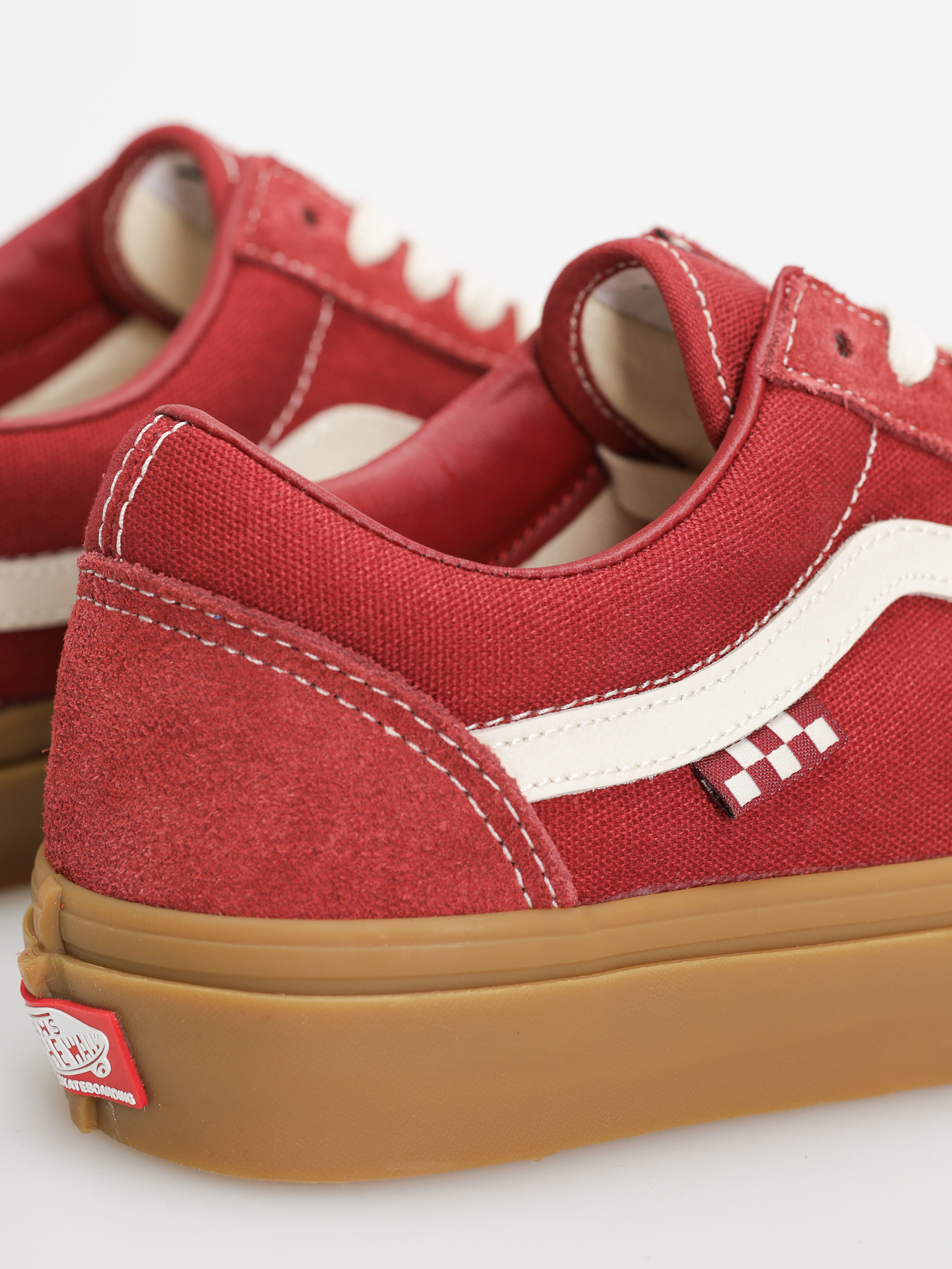 Vans Skate Old Skool Shoes (red/gum)