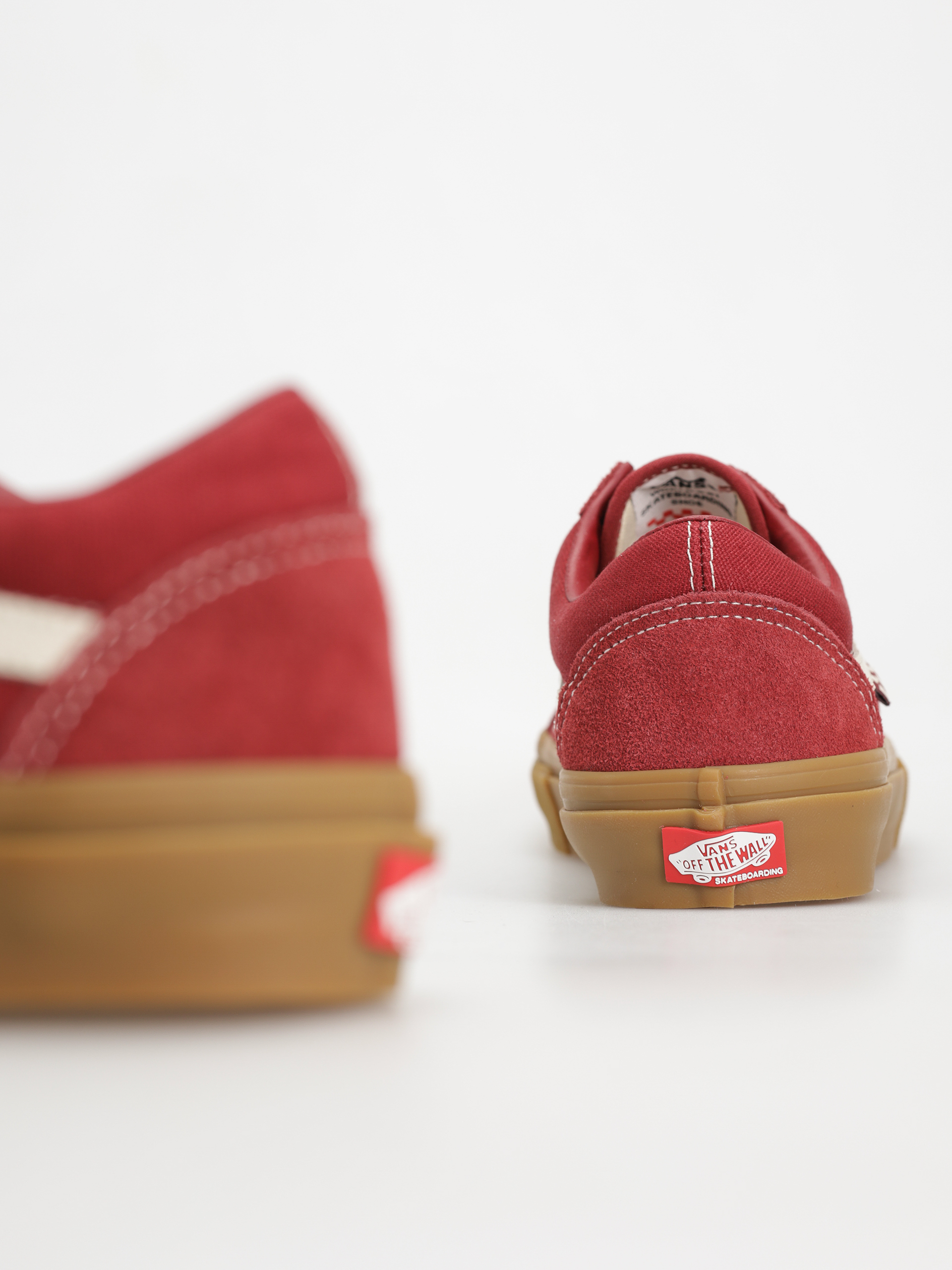 Vans Skate Old Skool Schuhe (red/gum)