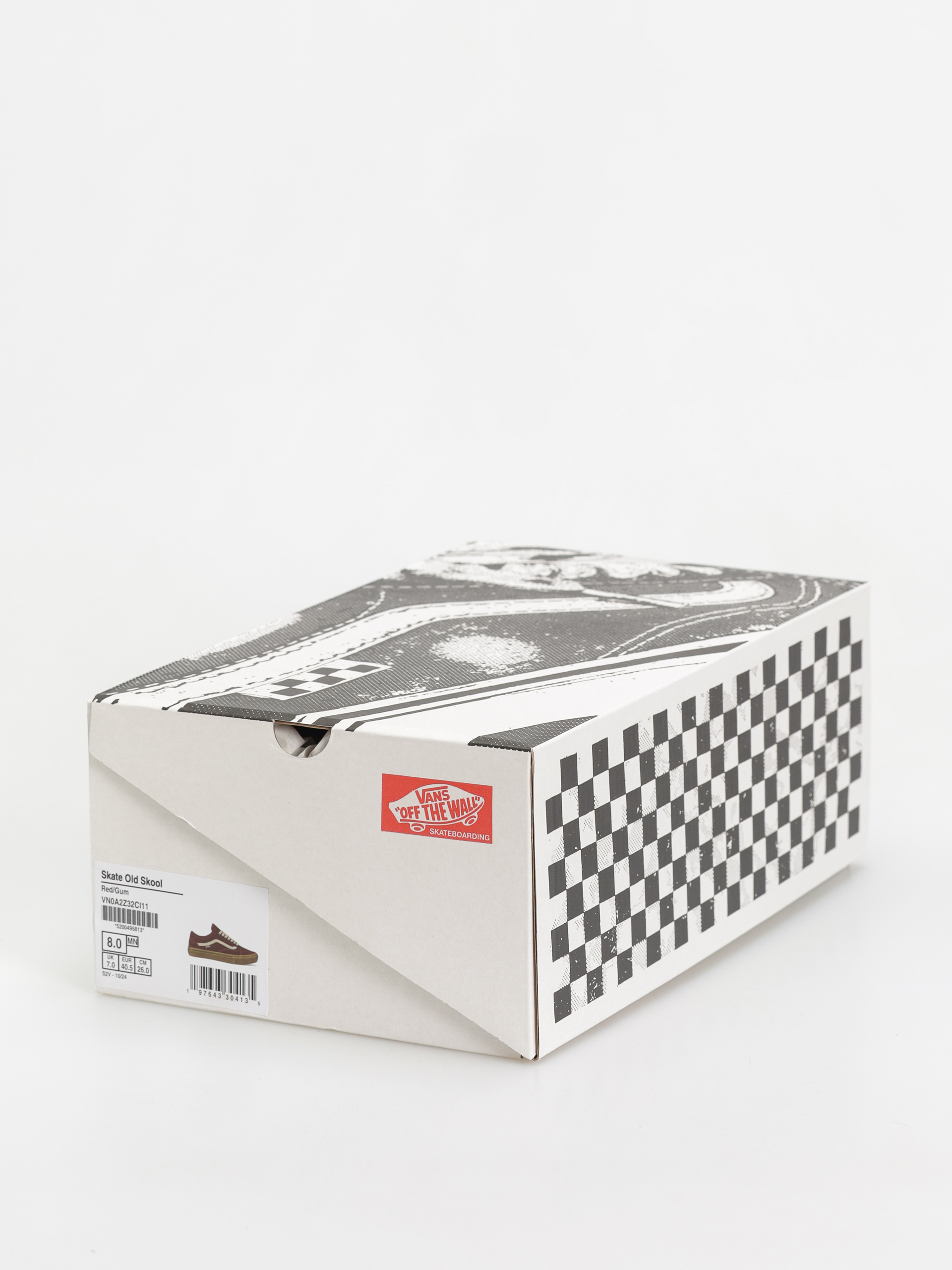 Vans Skate Old Skool Schuhe (red/gum)