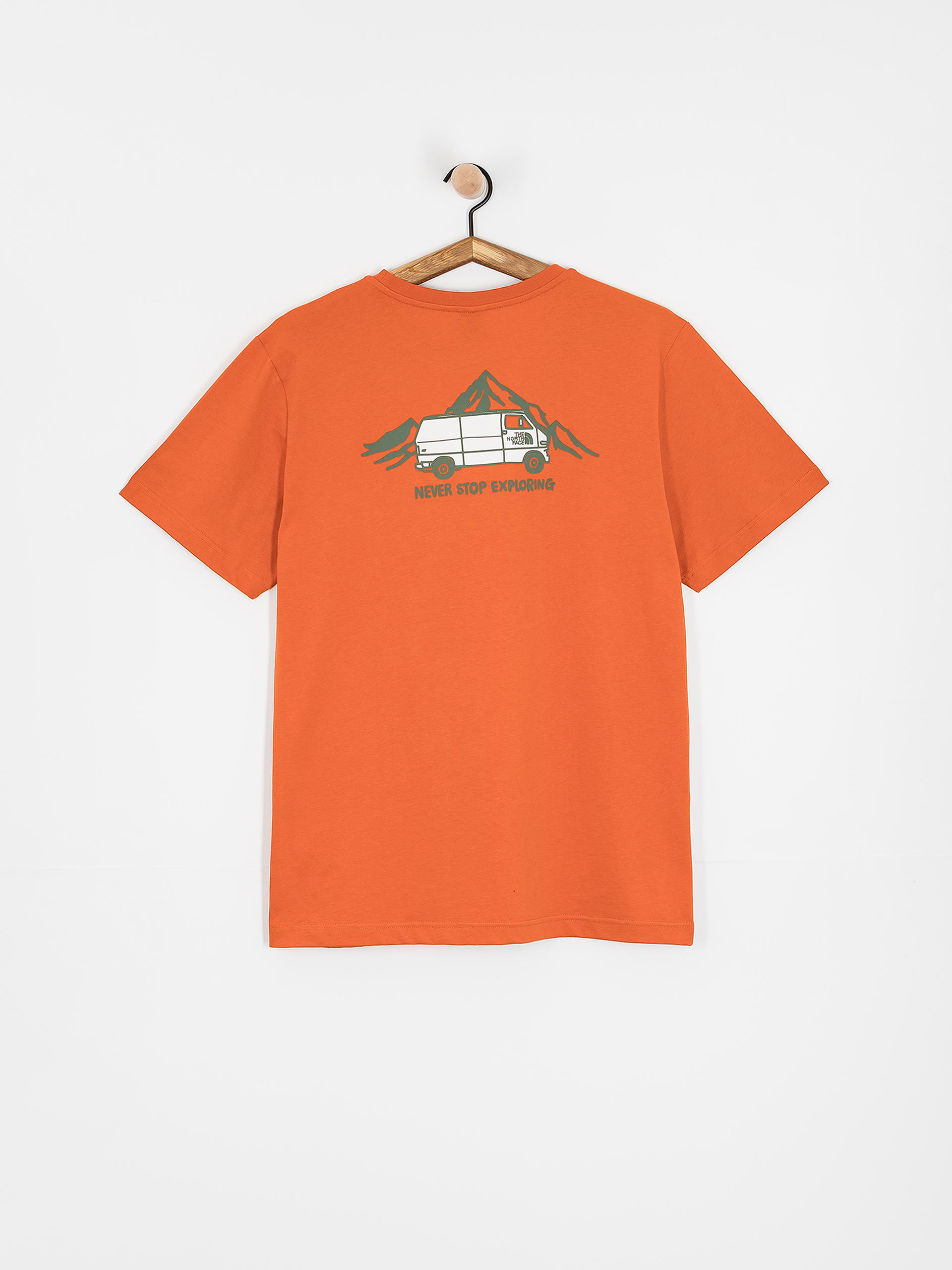 The North Face Outdoor Graphic T-Shirt - orange (iron bronze)