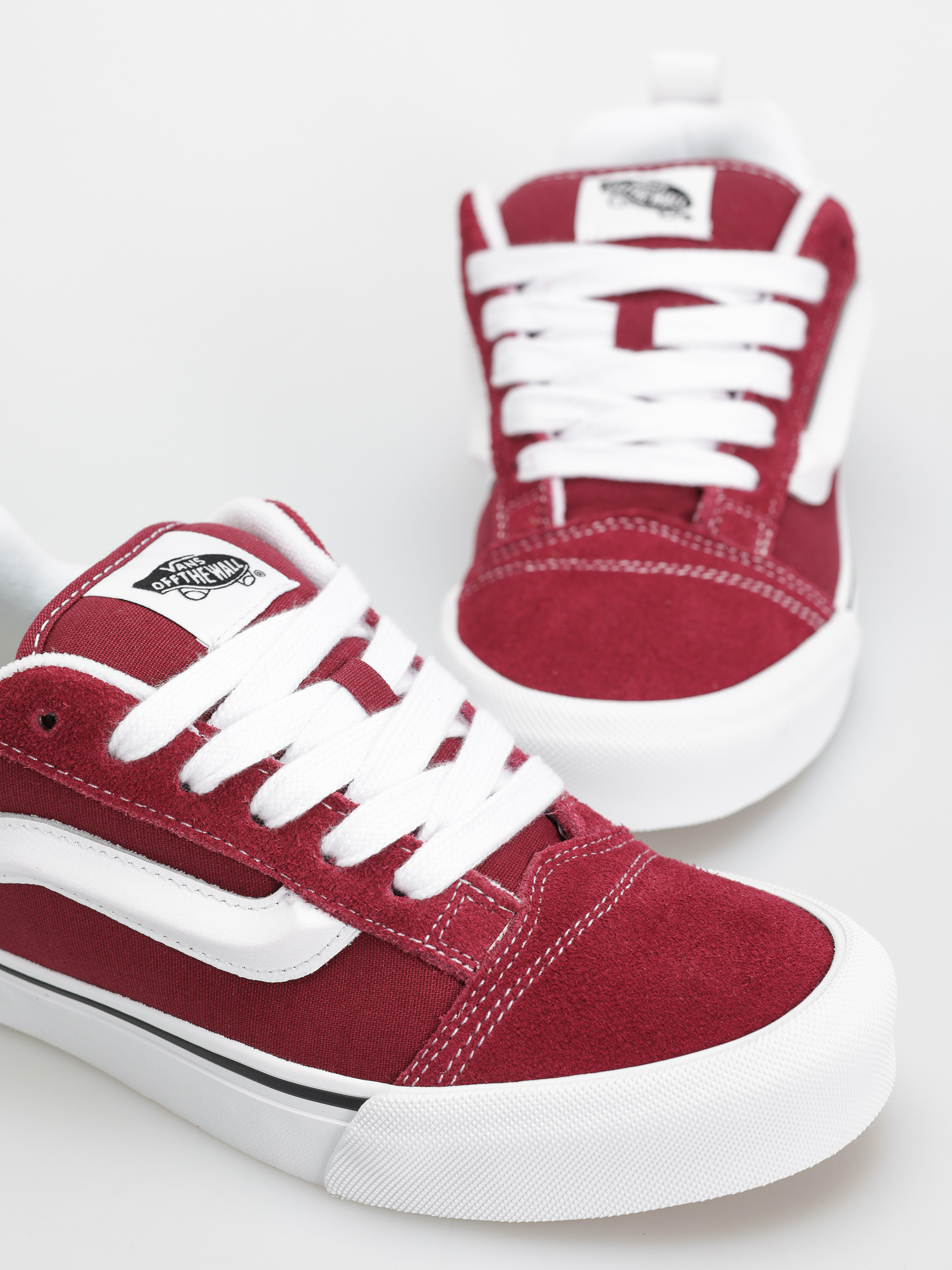 Vans Knu Skool Shoes (color theory rhododendron)