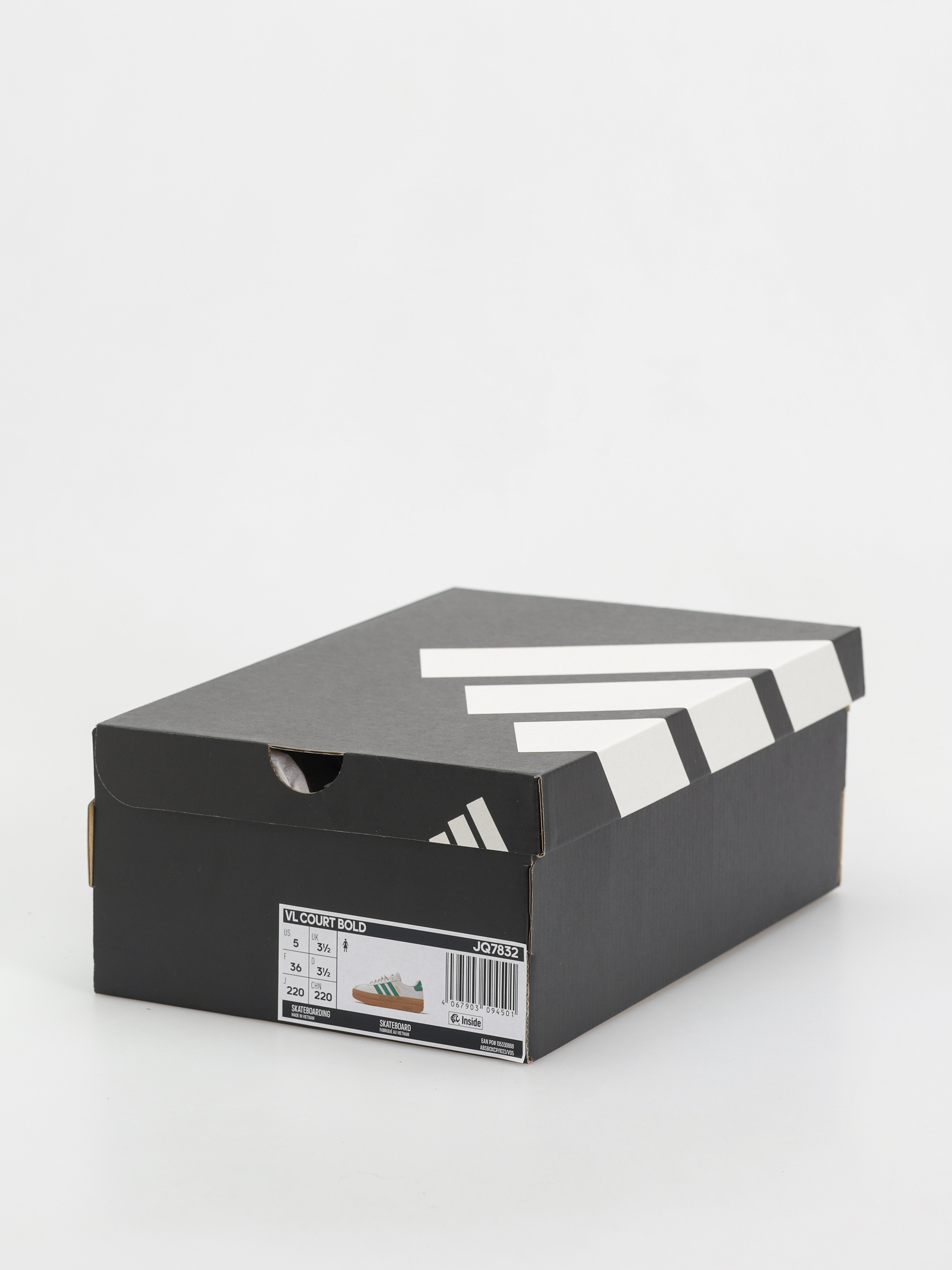 adidas Vl Court Bold Wmn Shoes (cwhite/cougrn/goldmt)