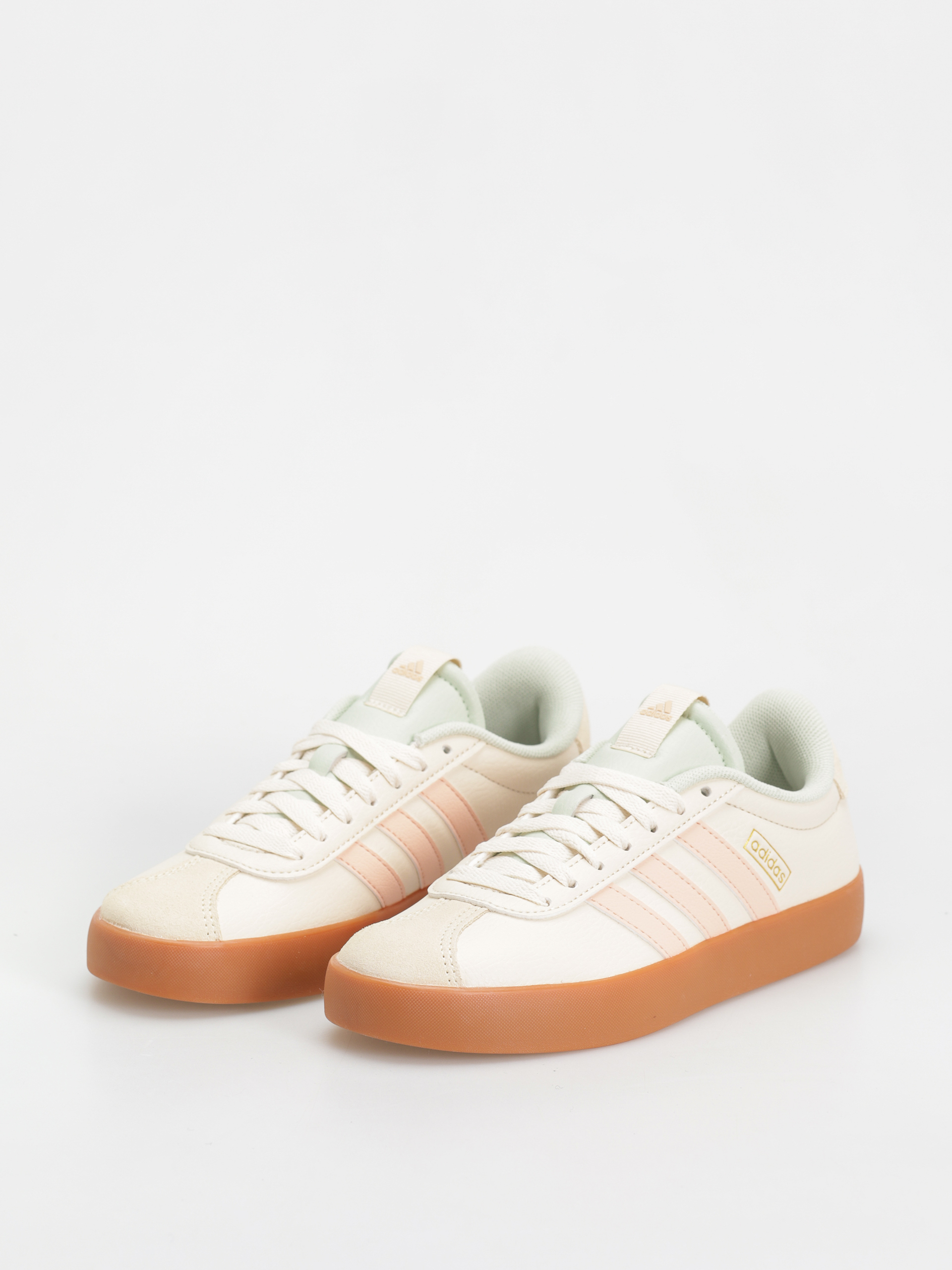 adidas Vl Court 3.0 Wmn Shoes (wonwhi/powcor/lingrn)
