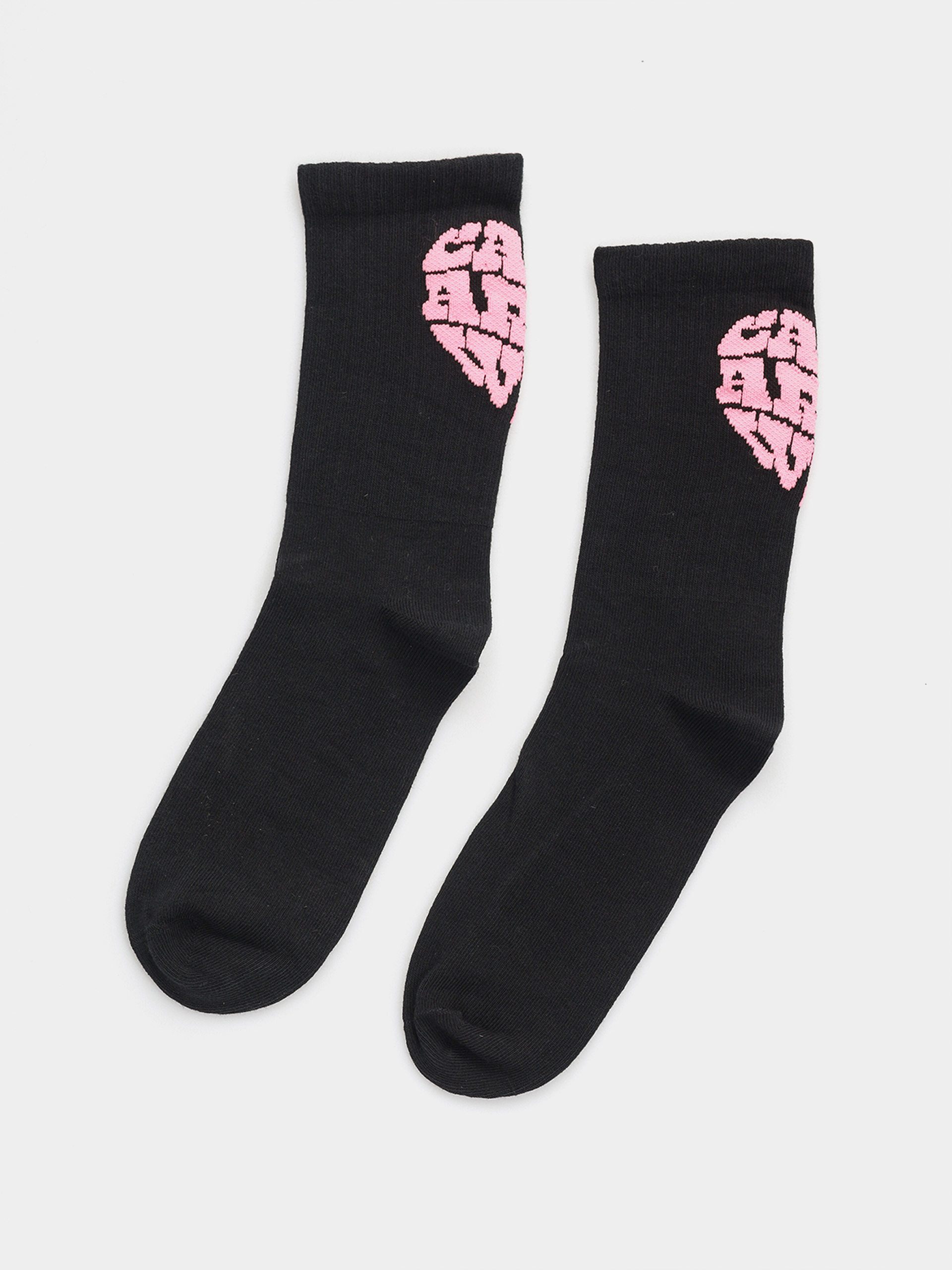 Carhartt WIP Socken Heartbreaker (black/lumo pink)