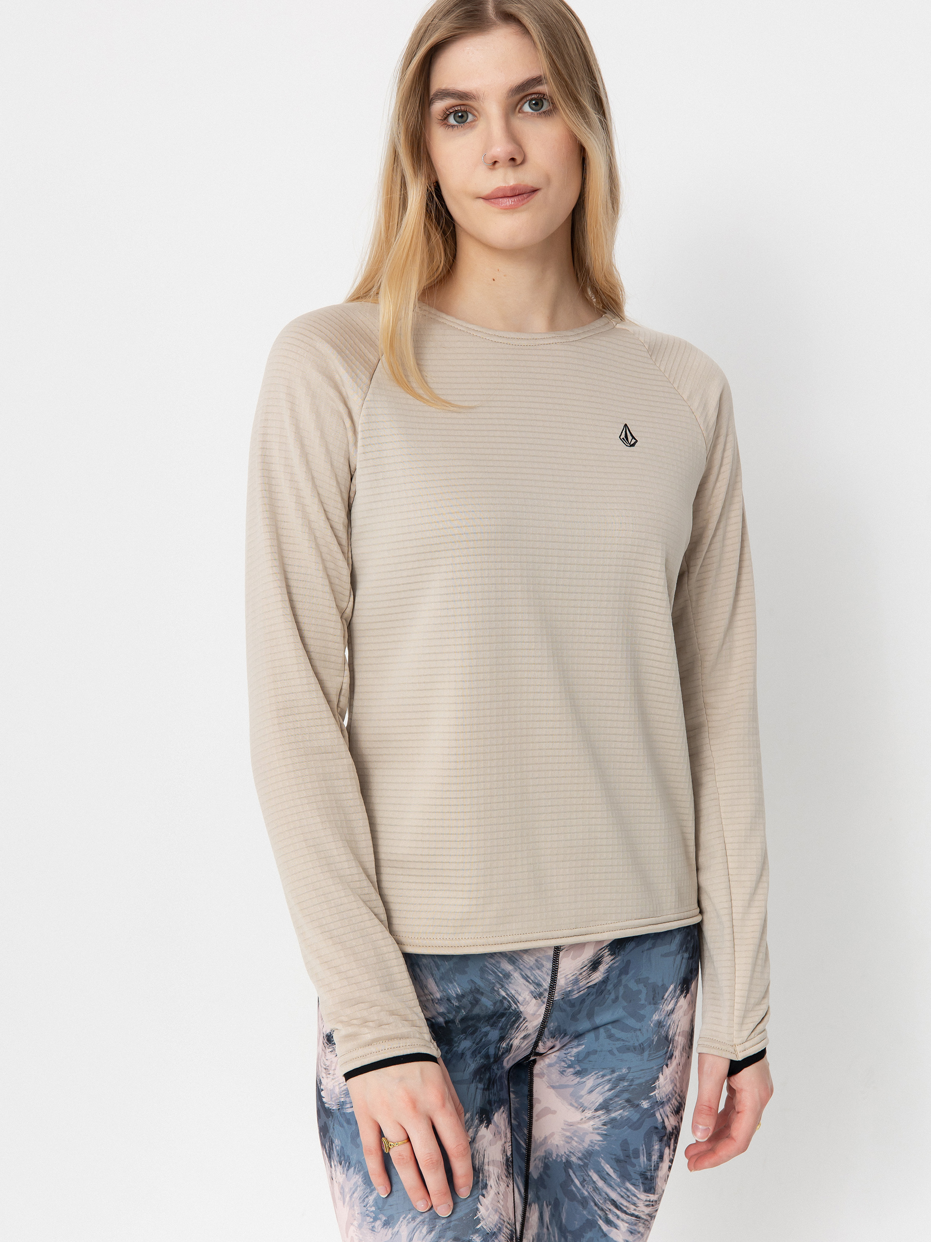 Volcom Active sweatshirt Gridlock Crew Wmn (stone)