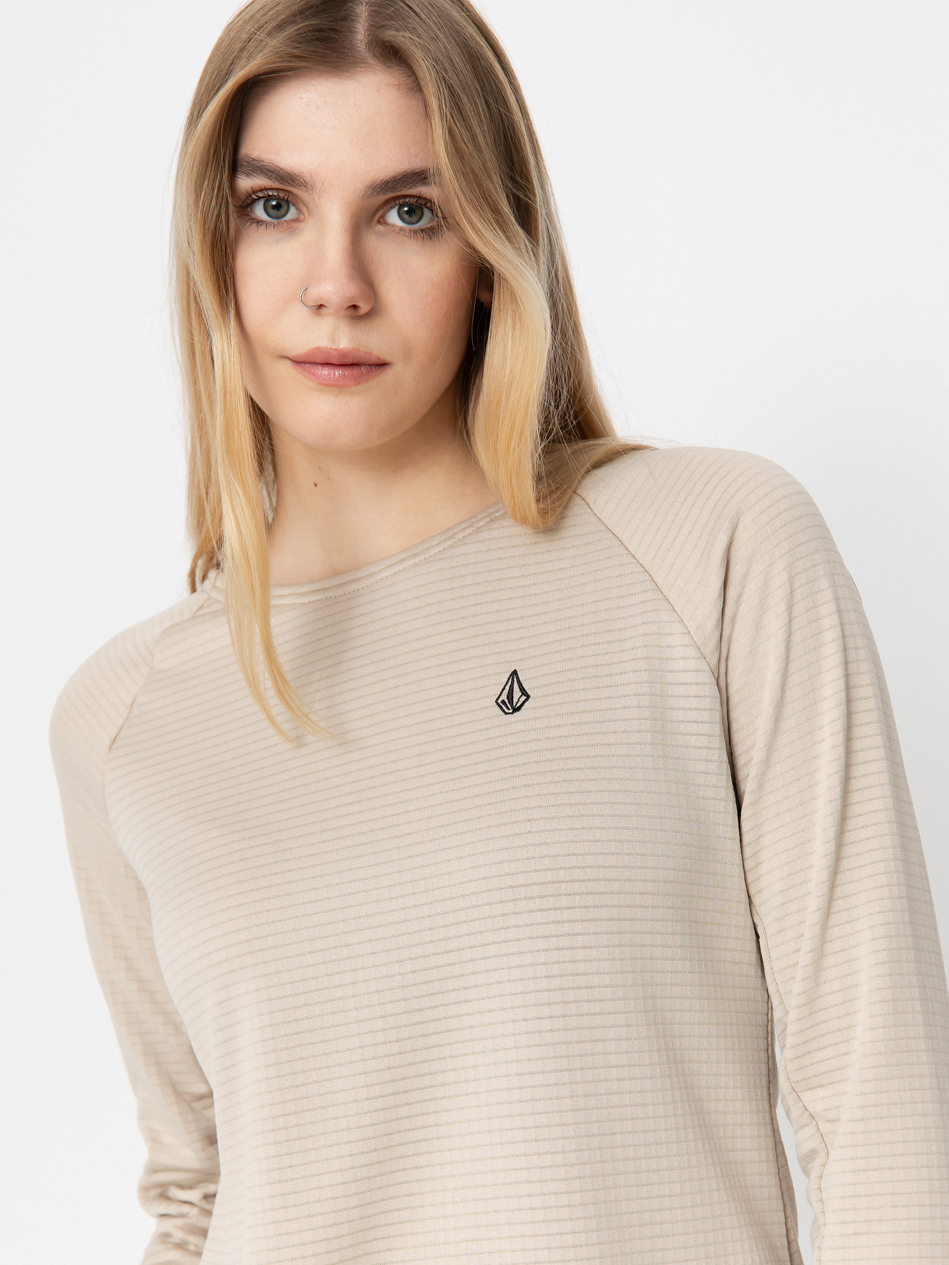 Womens Volcom Active sweatshirt Gridlock Crew (stone)