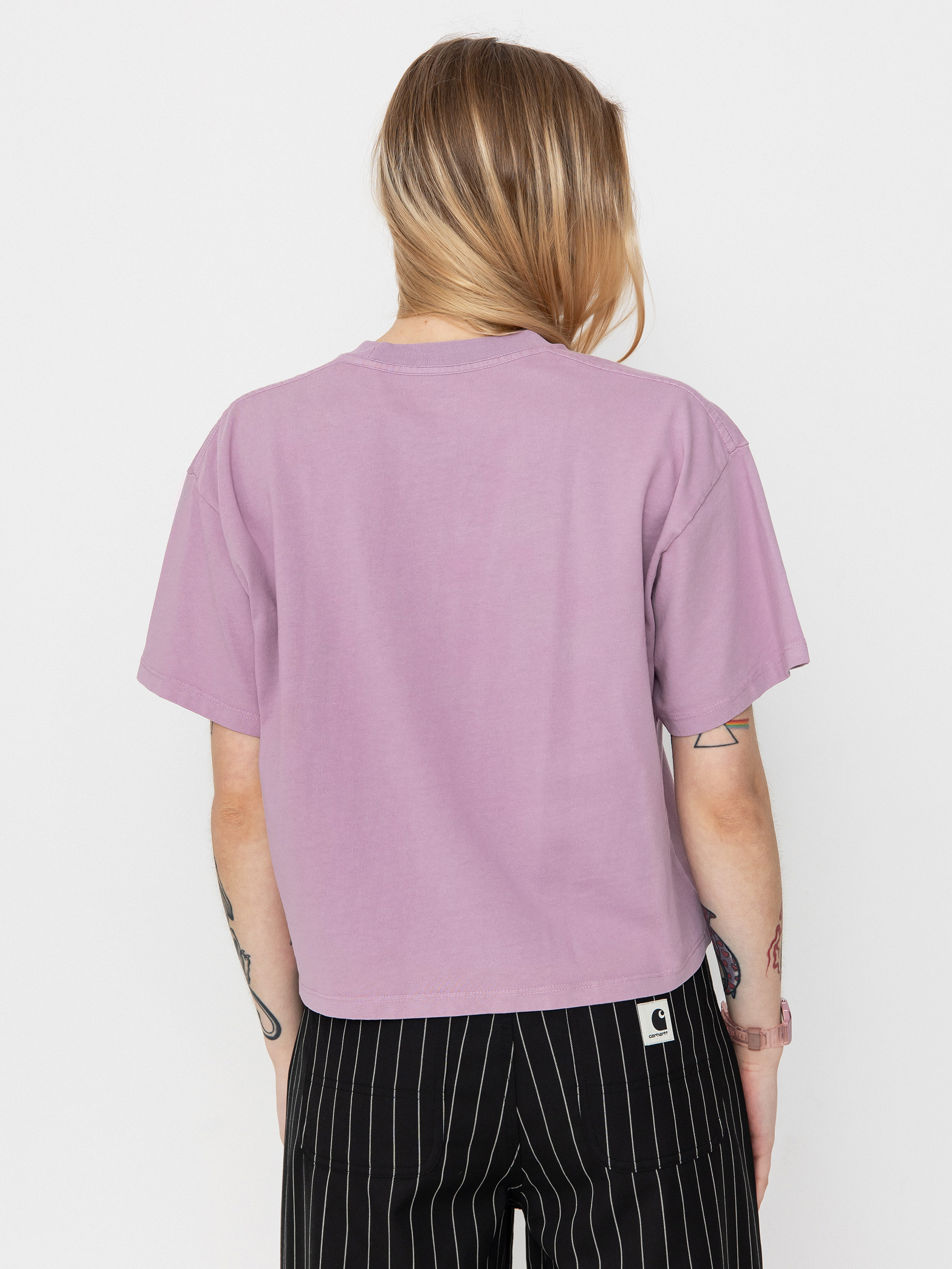 OBEY Stork Wmn T-Shirt (mauve shadows)