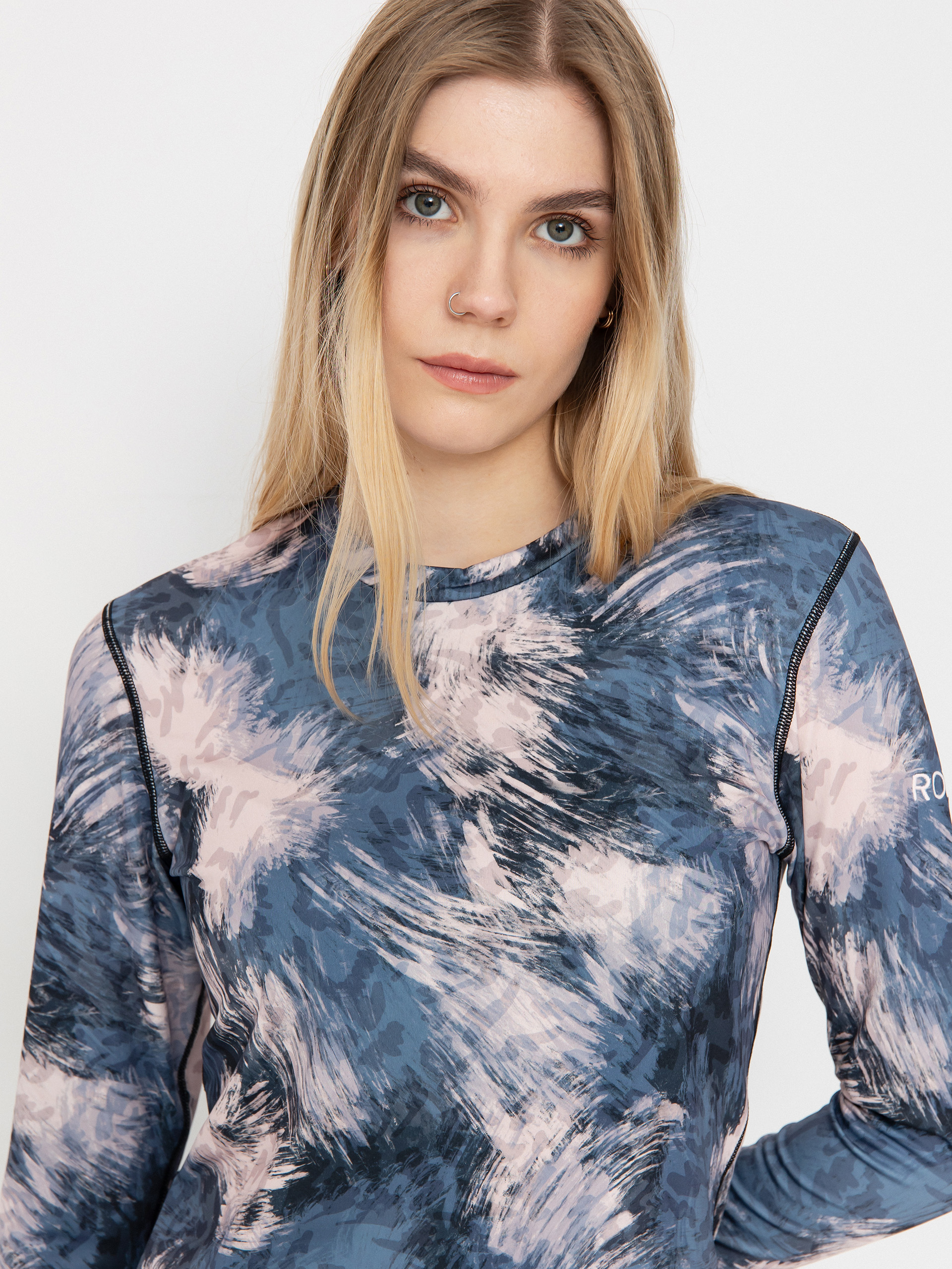 Damen Roxy Daybreak Brushed Aktives Longsleeve (darknight)