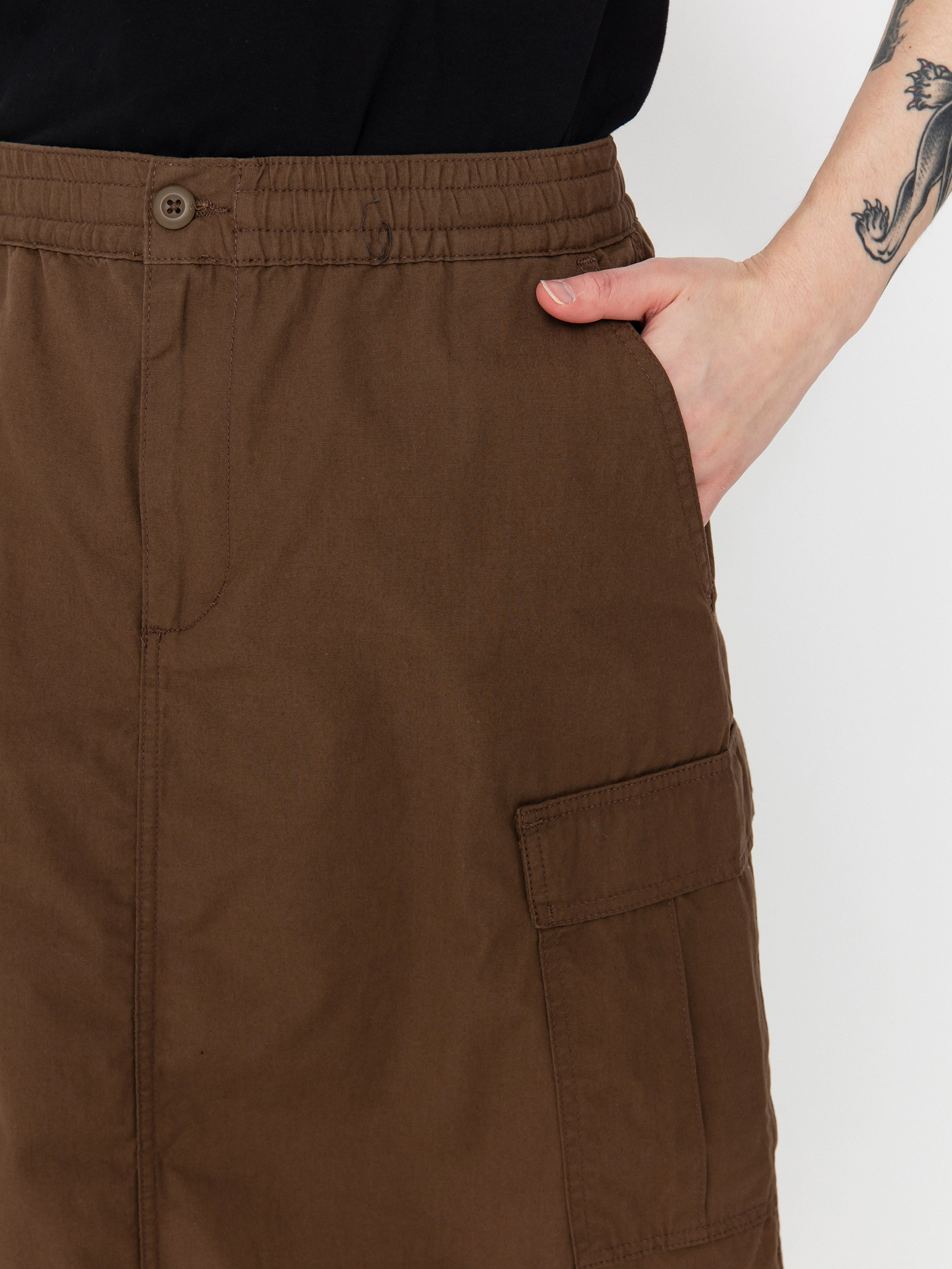Carhartt WIP Cargo Long Wmn Skirt (chocolate)
