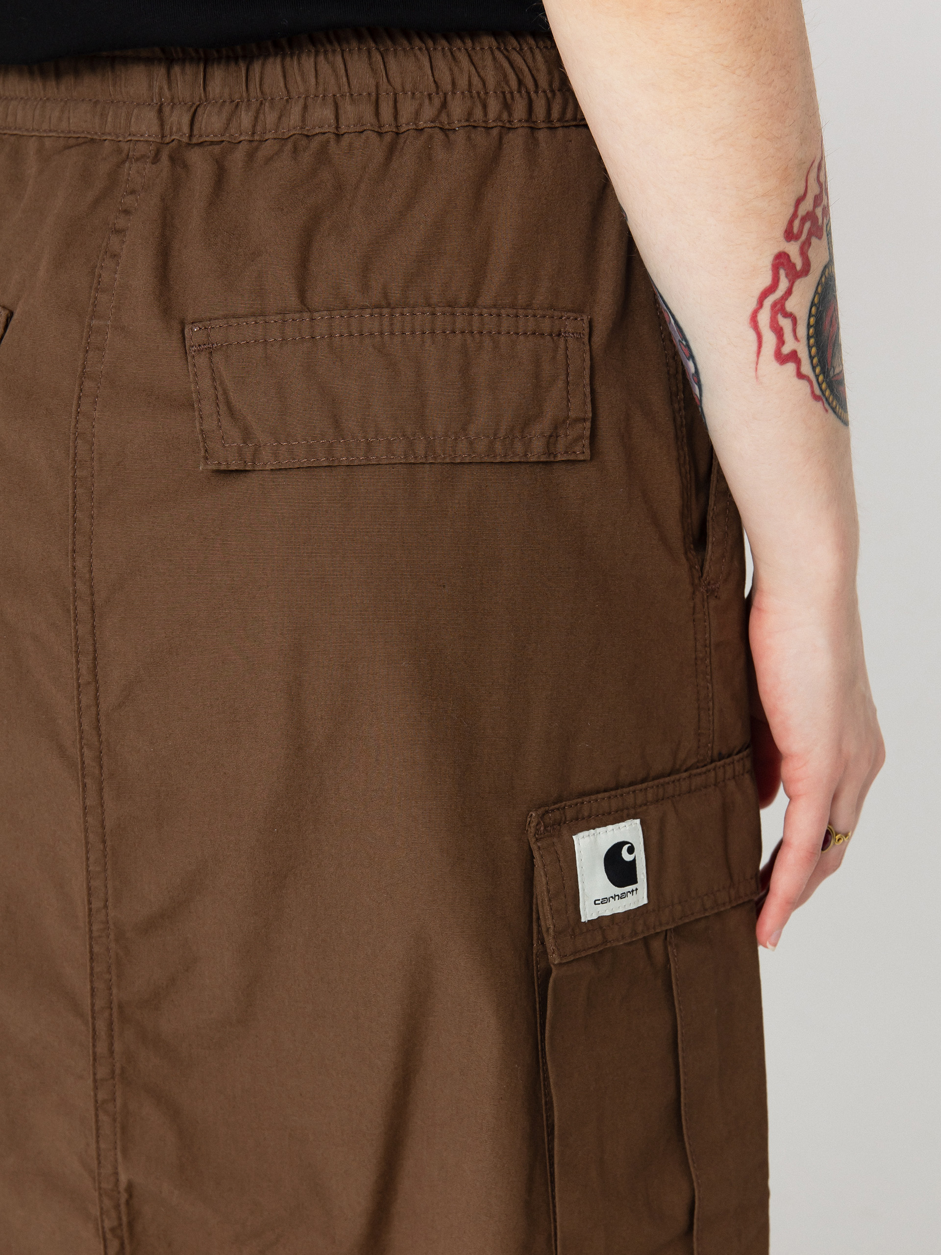Carhartt WIP Cargo Long Wmn Rock (chocolate)