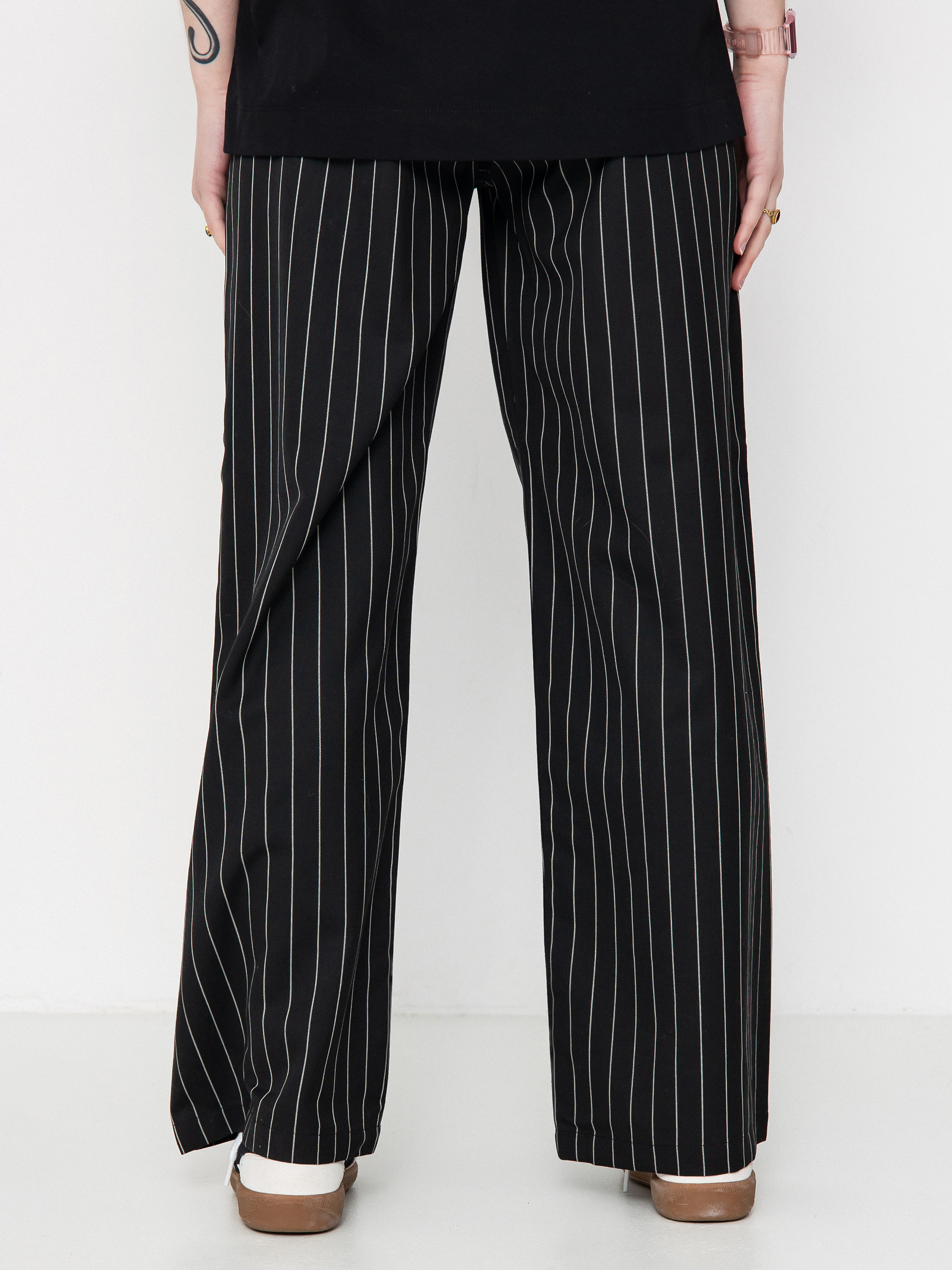 Carhartt WIP Seaton Wmn Pants - black (seaton stripe black)