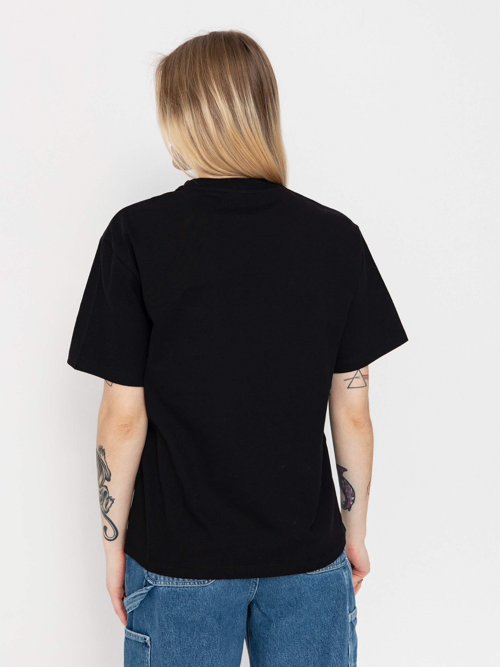 Carhartt WIP Rivet Script Wmn T-Shirt (black/silver)