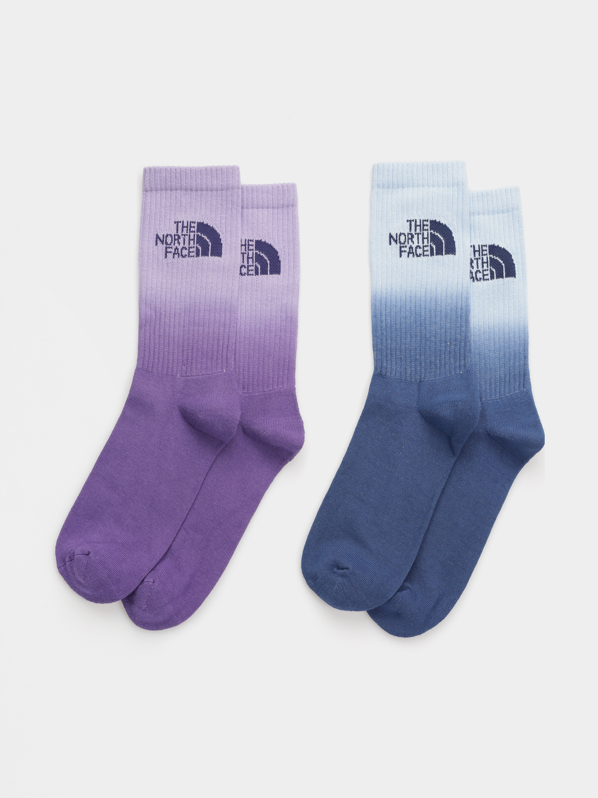 The North Face Socken Everyday Crew Dip Dye 2P (purple mint/peak purple)