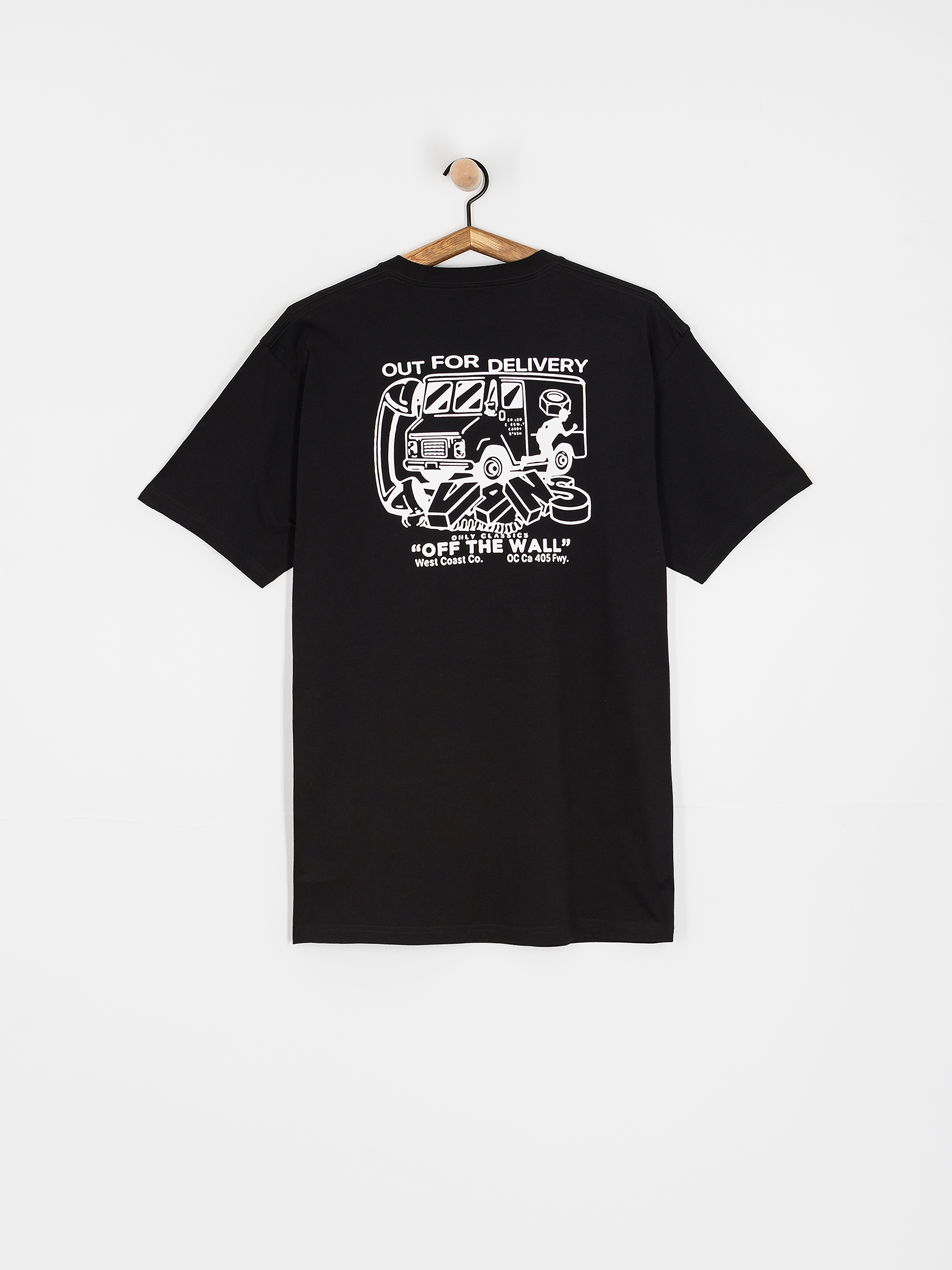 VANS 関税込 ネクストストップ Tシャツ Vans T-Shirt Next Stop - black (black)