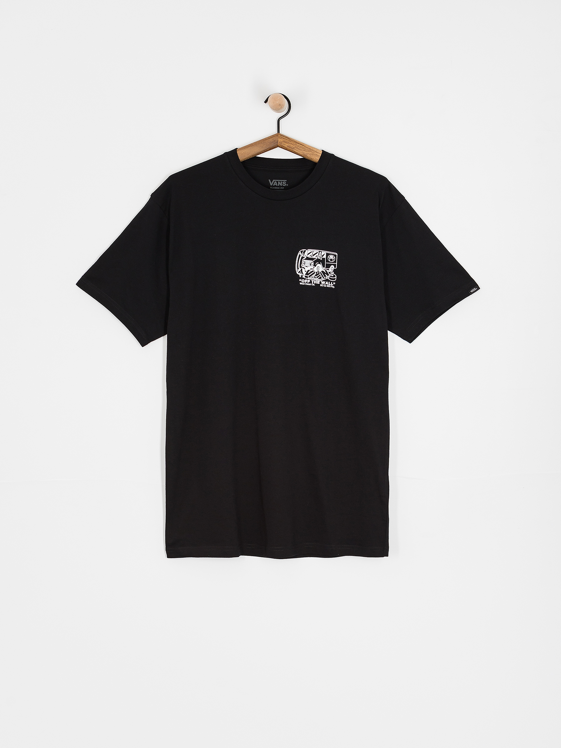 VANS 関税込 ネクストストップ Tシャツ Vans T-Shirt Next Stop - black (black)