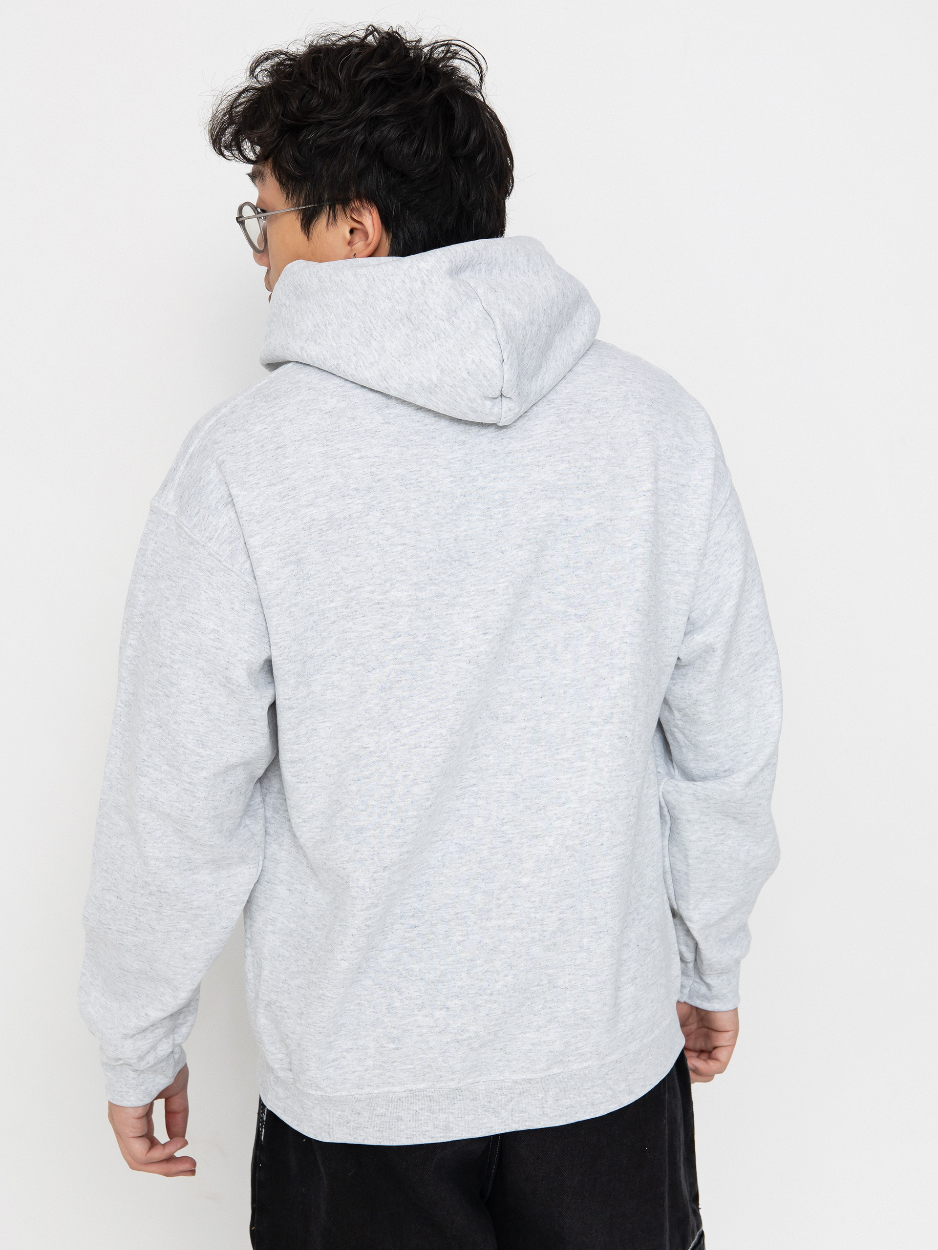 Thrasher X Toy Machine Monster Gram HD Hoodie (ash grey)
