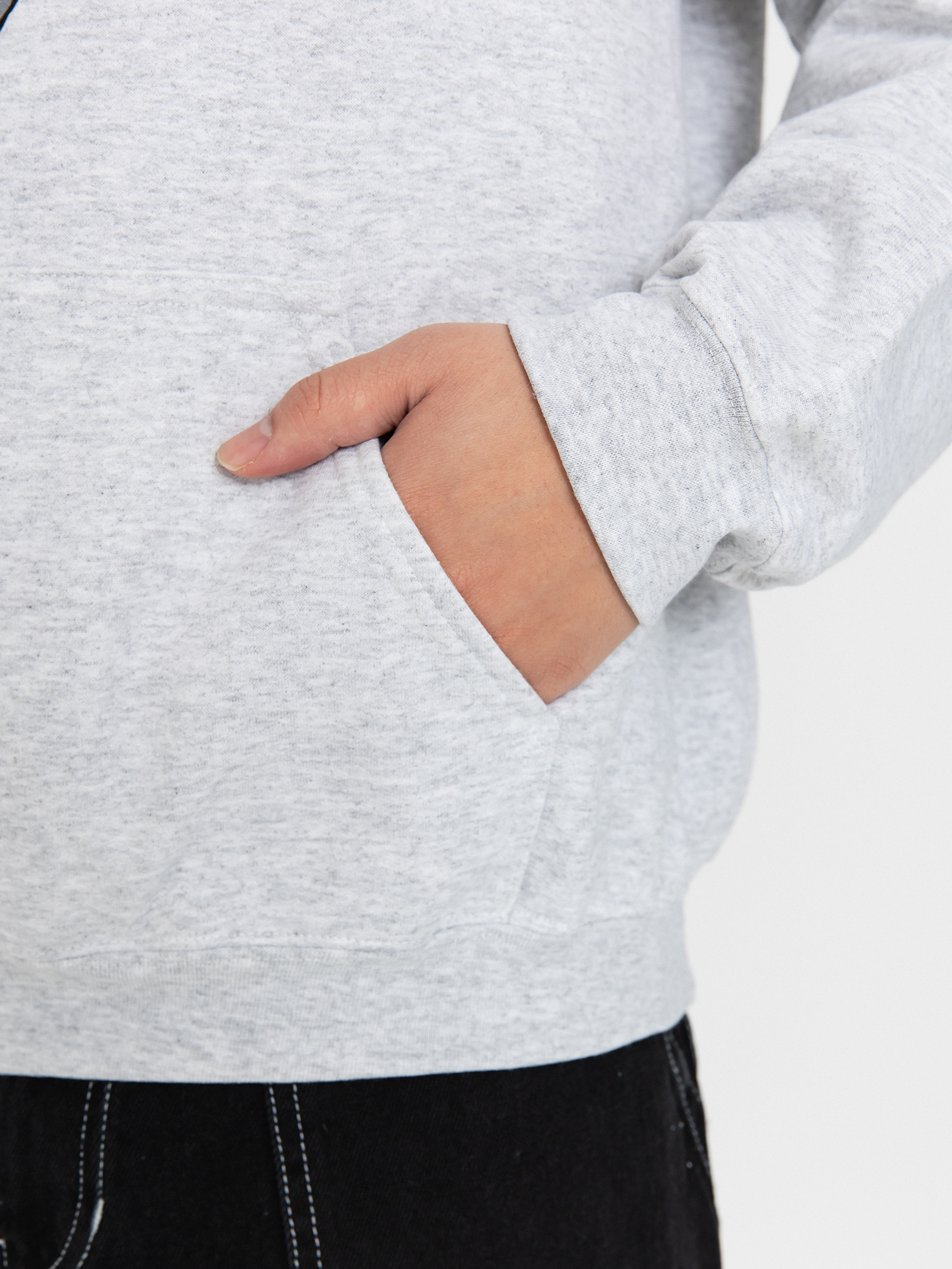 Thrasher X Toy Machine Monster Gram HD Hoodie (ash grey)