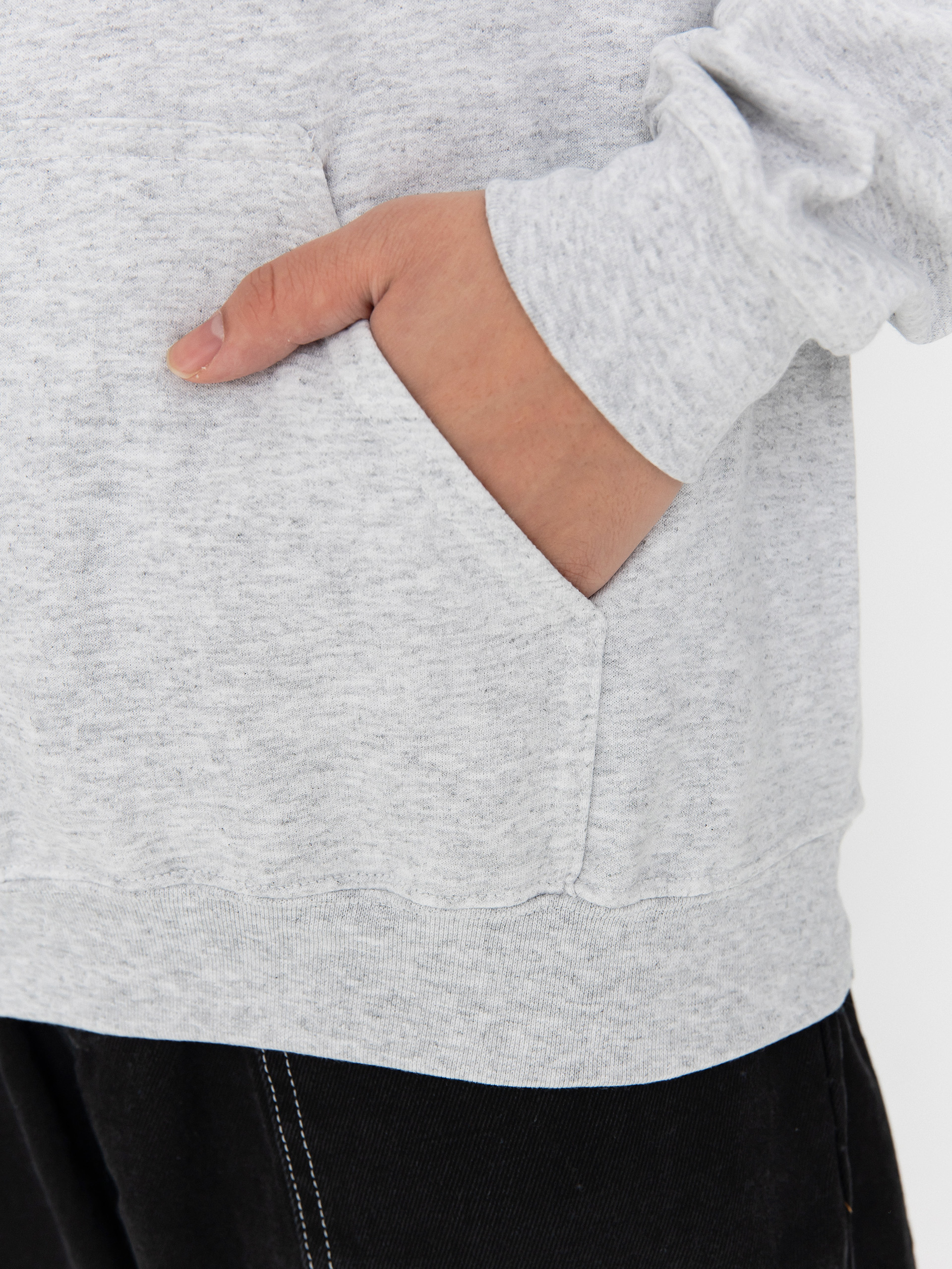 Thrasher X Toy Machine Five by Spanky HD Hoodie (ash grey)