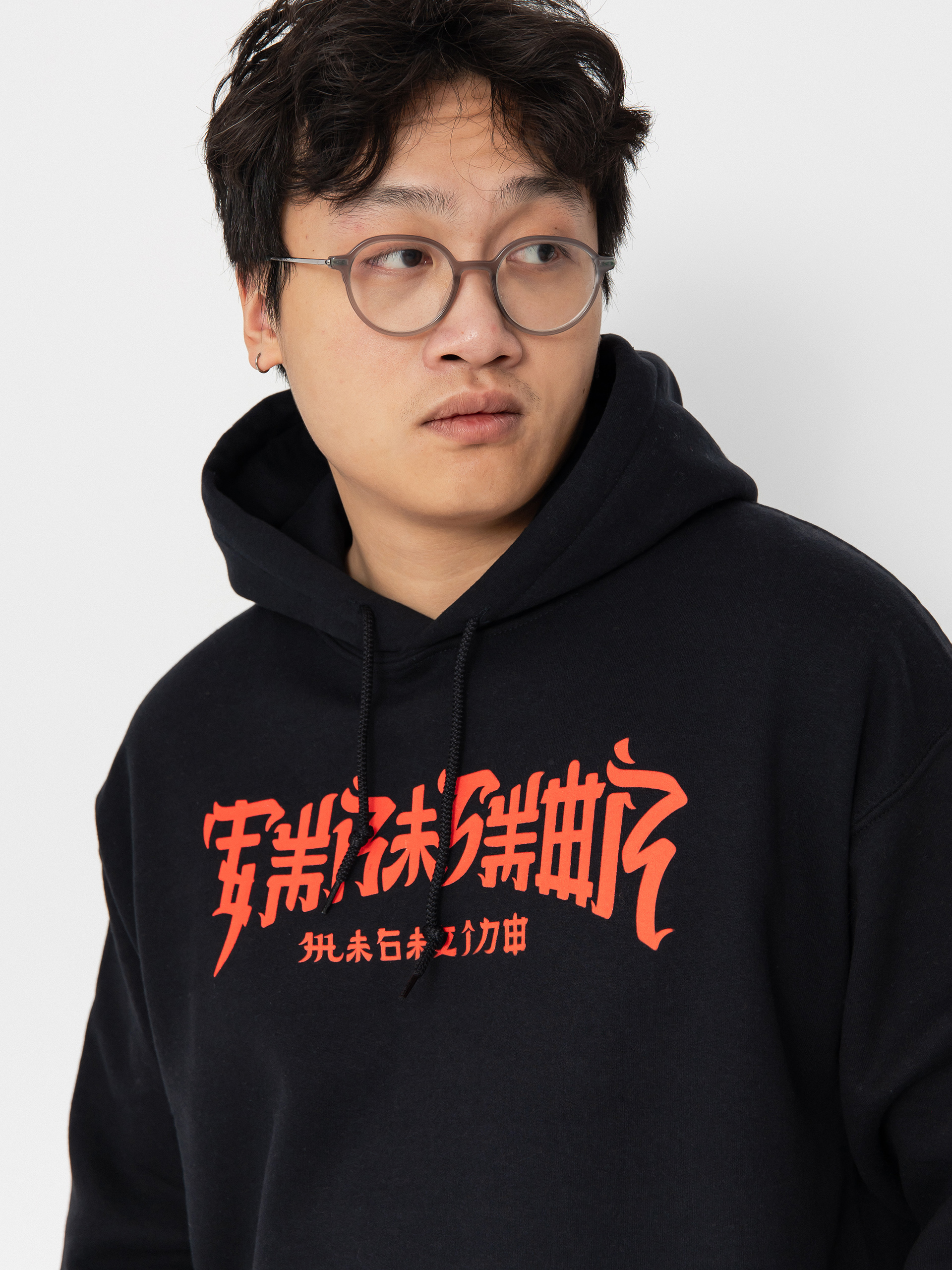 Thrasher X Toy Machine Chinatown HD Hoodie (black)