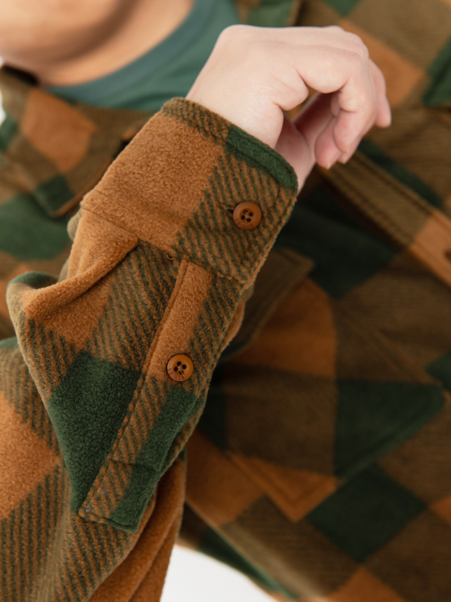 Mens Etnies Woodsman HD Active sweatshirt (olive/tan)