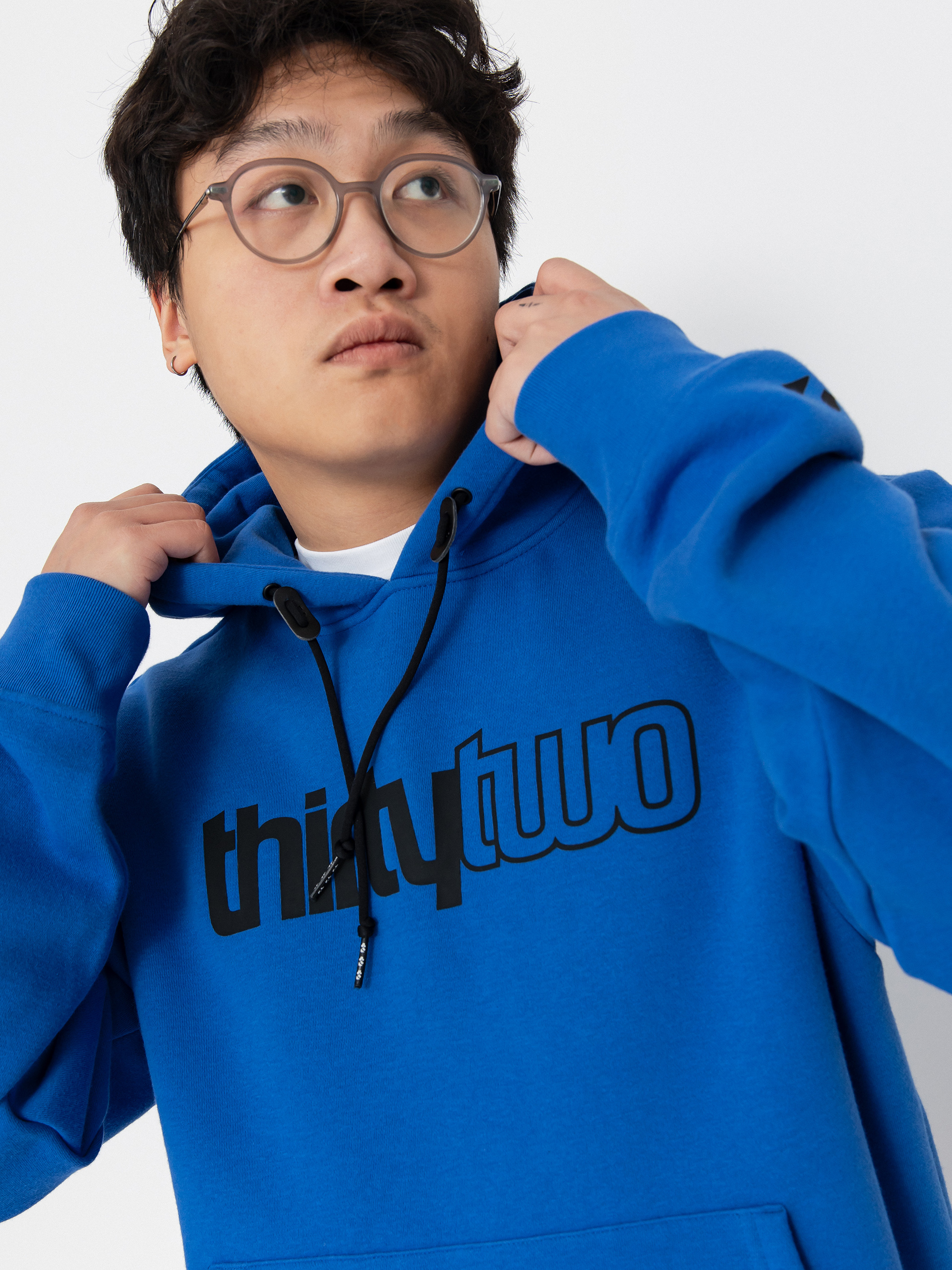 Herren ThirtyTwo Double Tech HD Aktives Sweatshirt (royal)