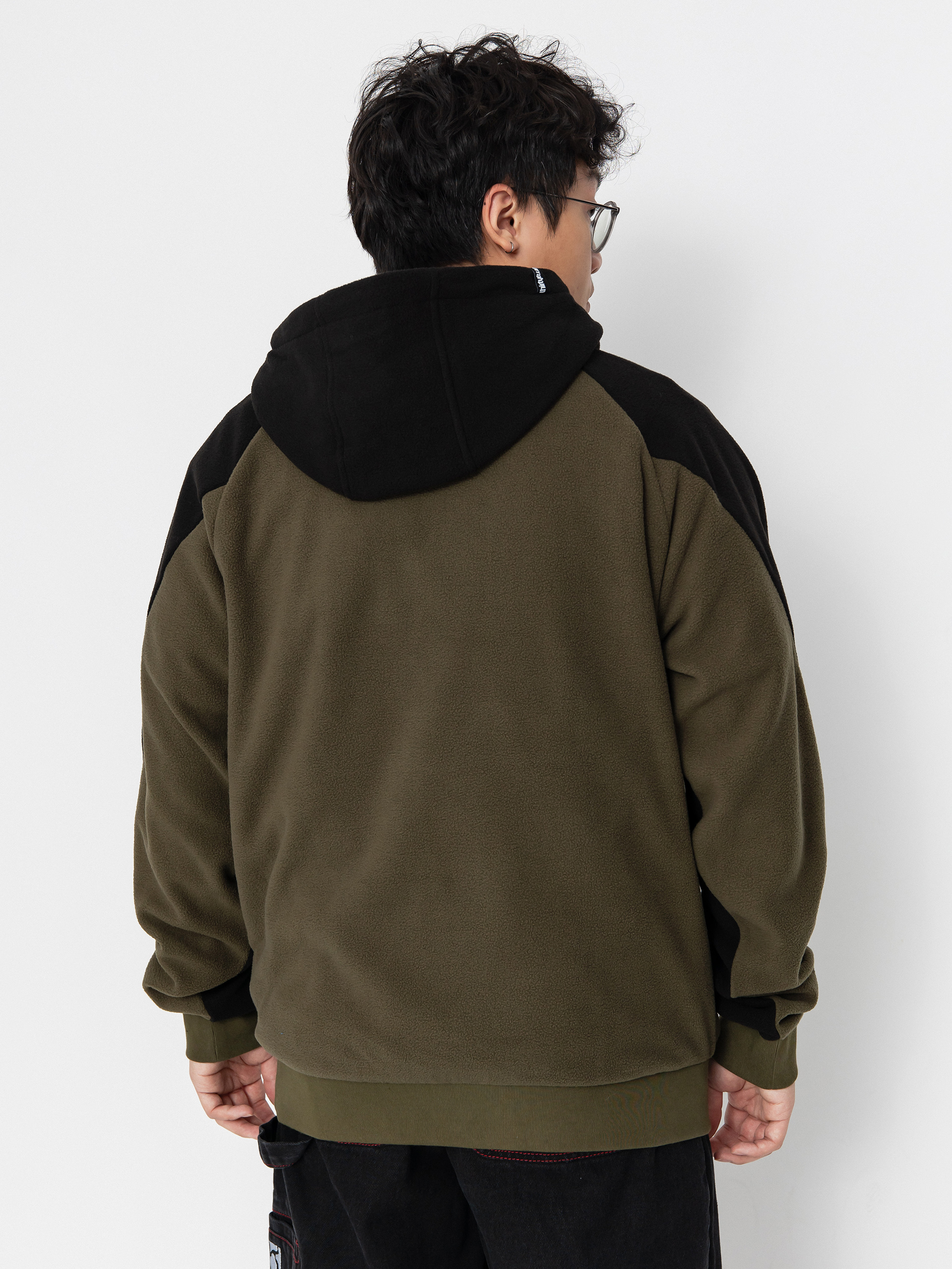Mens ThirtyTwo Active sweatshirt Rest Stop HD (black/olive)