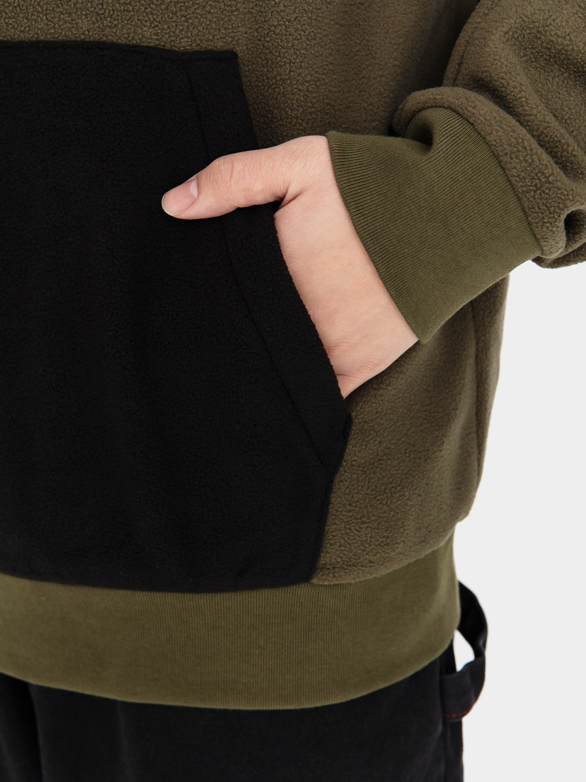 Mens ThirtyTwo Active sweatshirt Rest Stop HD (black/olive)