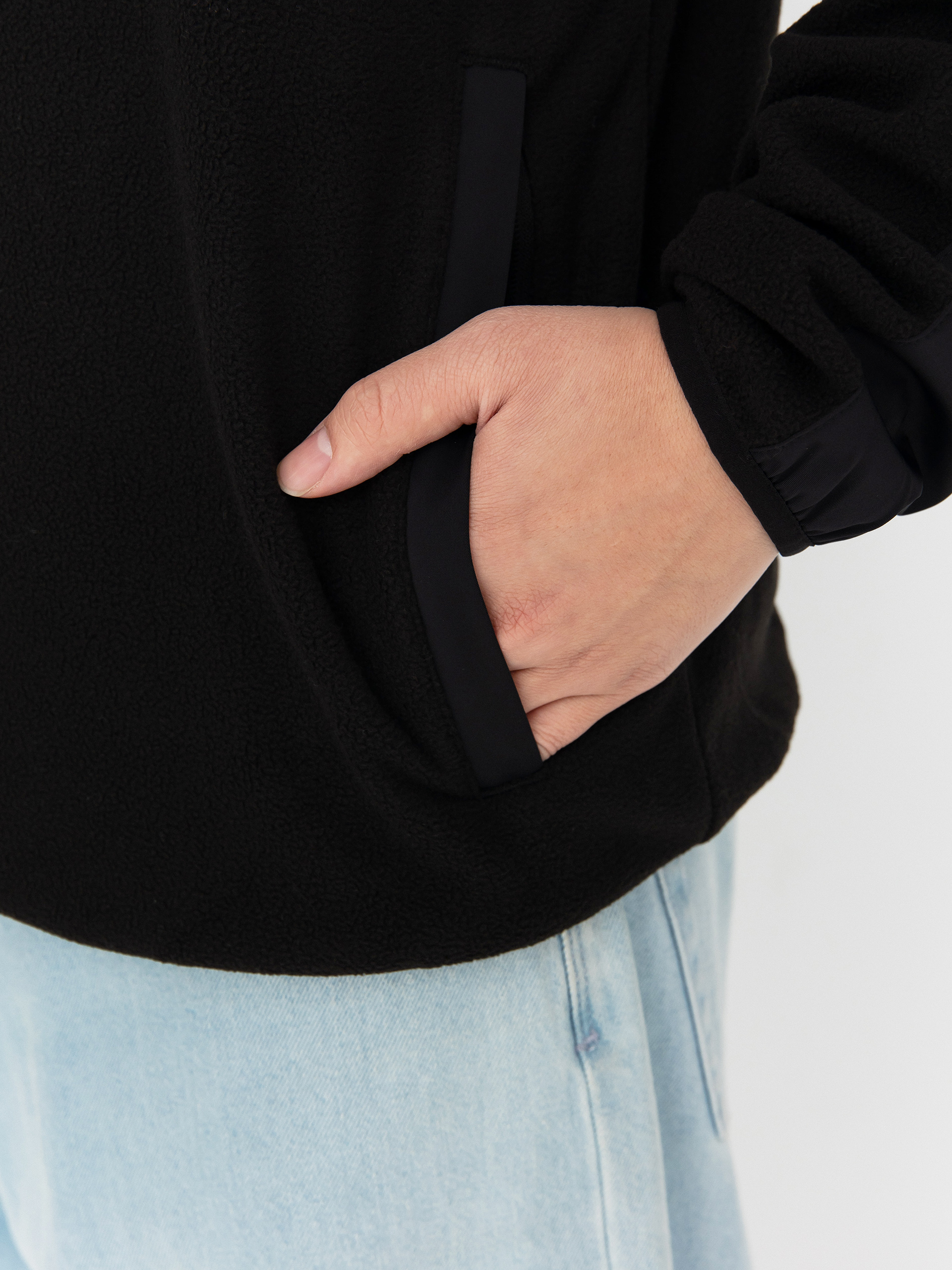 Mens ThirtyTwo Active sweatshirt Rest Stop Anorak (black)