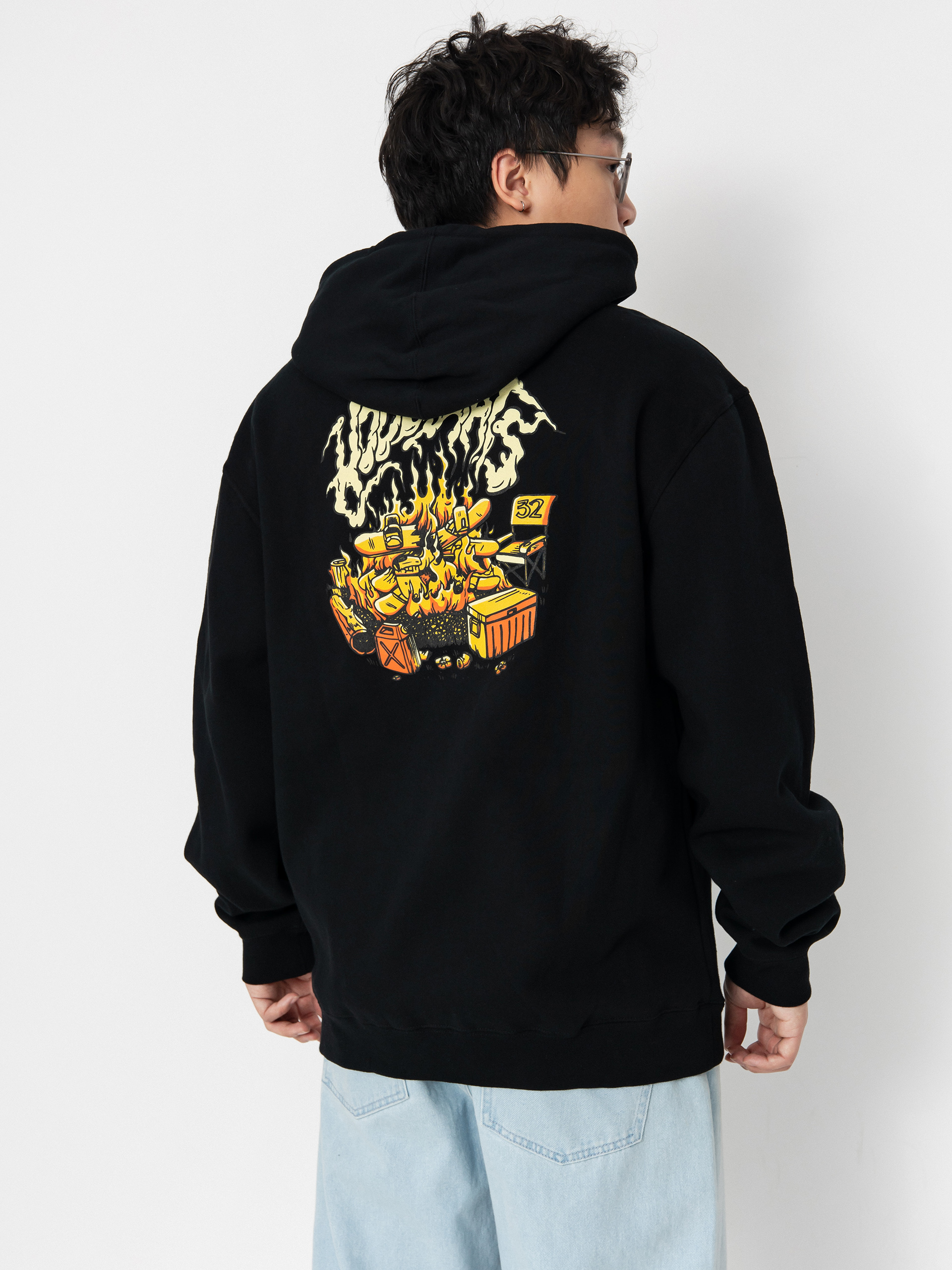 ThirtyTwo Hood Rats HD Hoodie (black/orange)